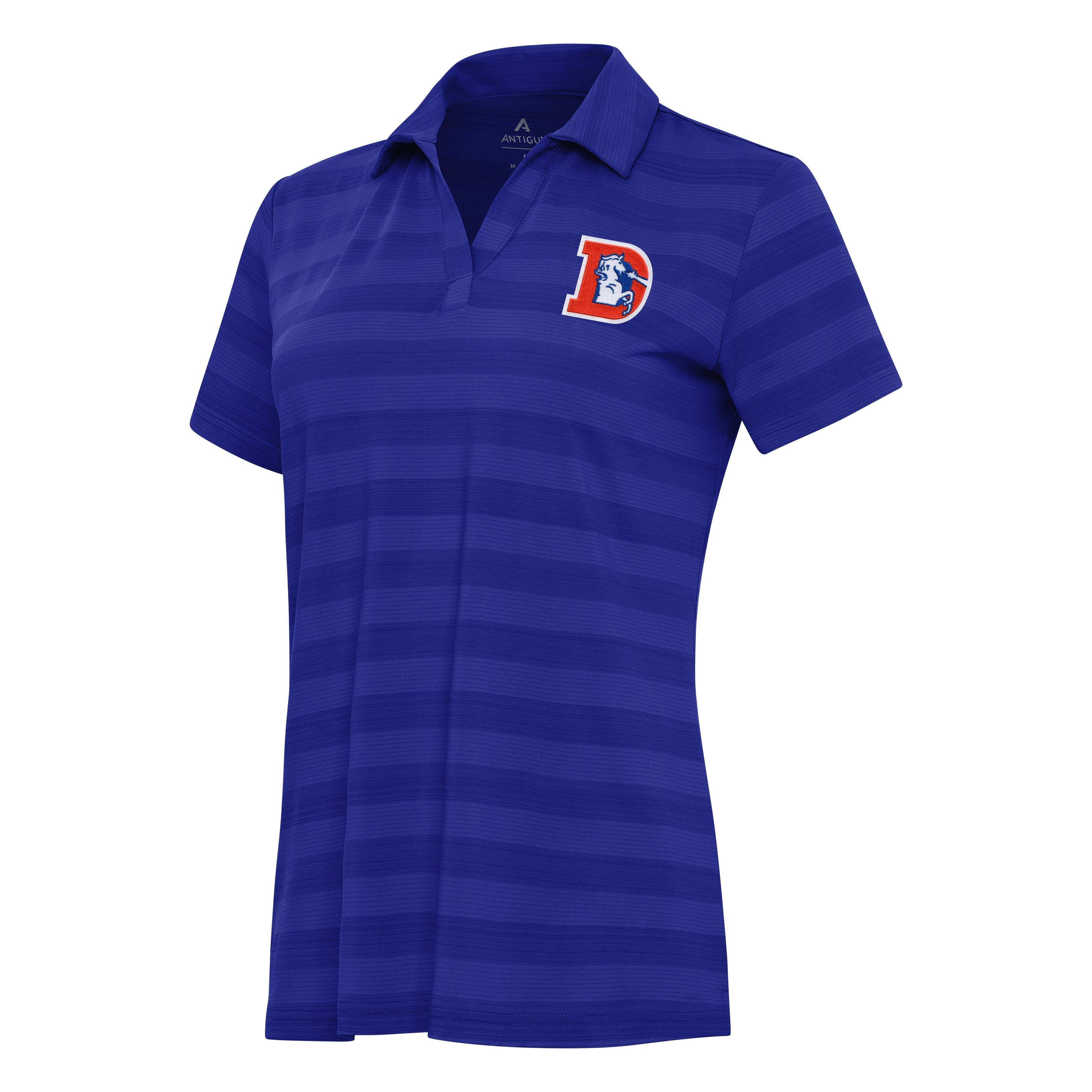Denver Broncos Throwback Womens Tunnel Polo - Image 2