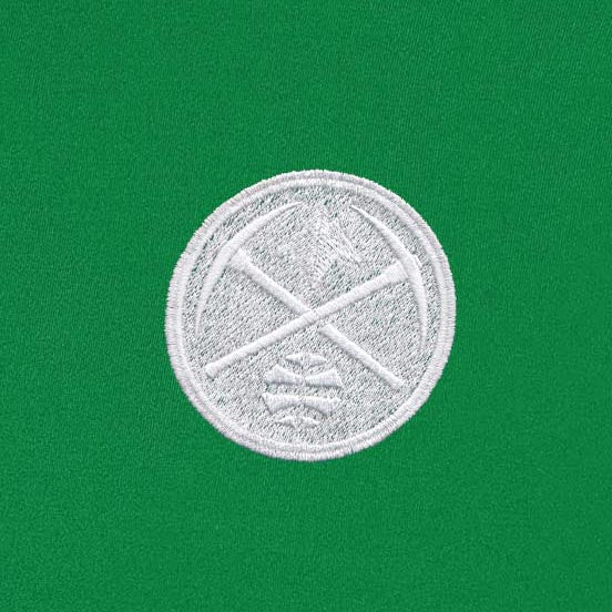 Denver Nuggets Era St Patricks Day White Logo Polo - Image 2