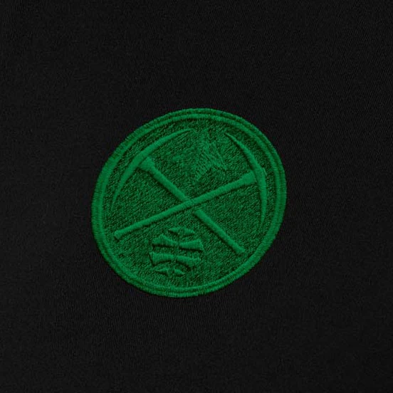Denver Nuggets Womens Intent St Patricks Day Quarter Zip Pullover - Image 2