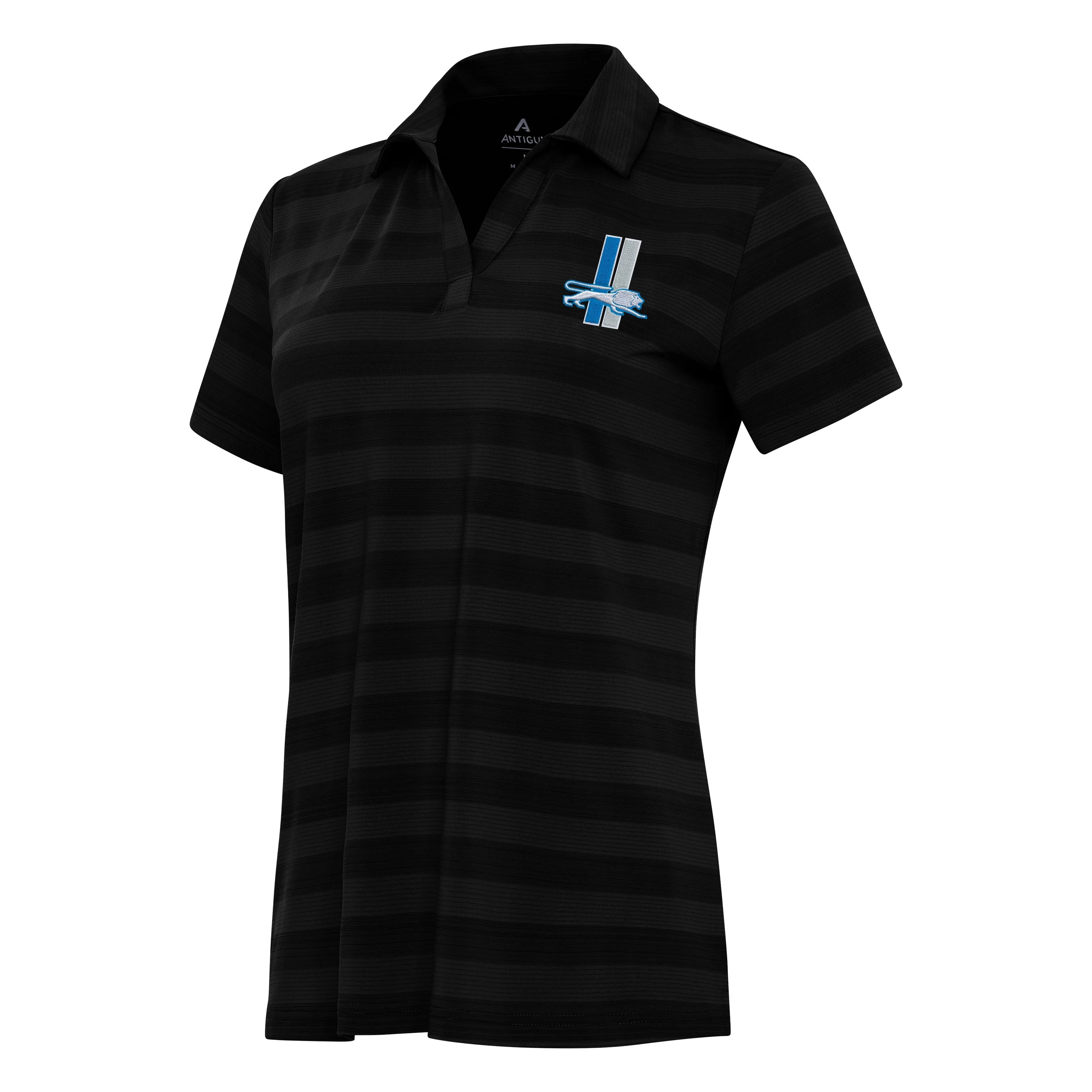 Detroit Lions Throwback Womens Tunnel Polo