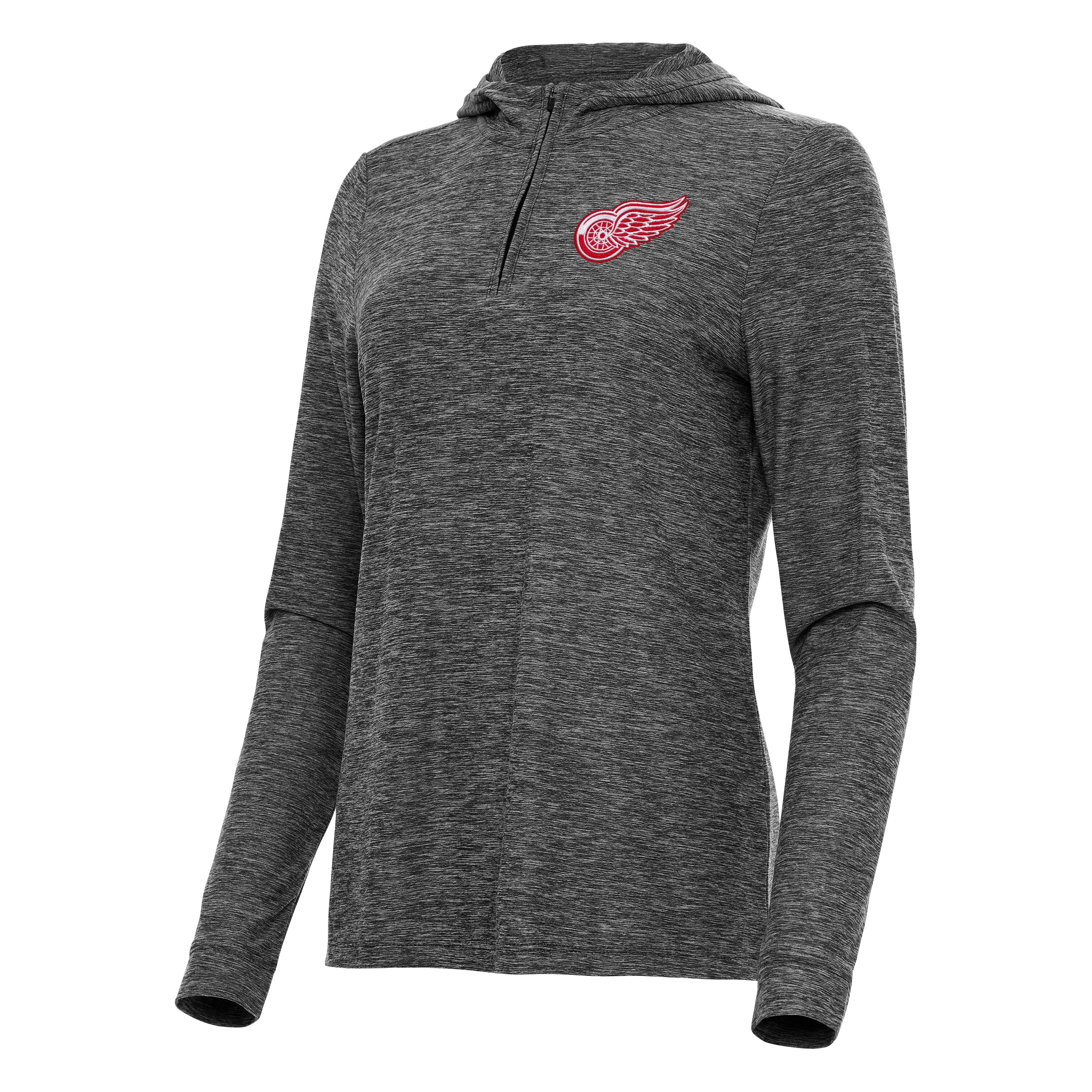 Detroit Red Wings Womens Daybreak Quarter Zip Pullover