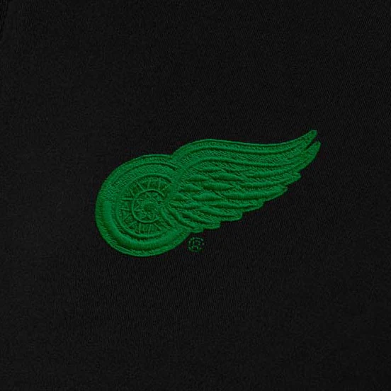 Detroit Red Wings Womens Intent St Patricks Day Quarter Zip Pullover - Image 2