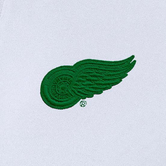 Detroit Red Wings Womens Intent St Patricks Day Quarter Zip Pullover - Image 4