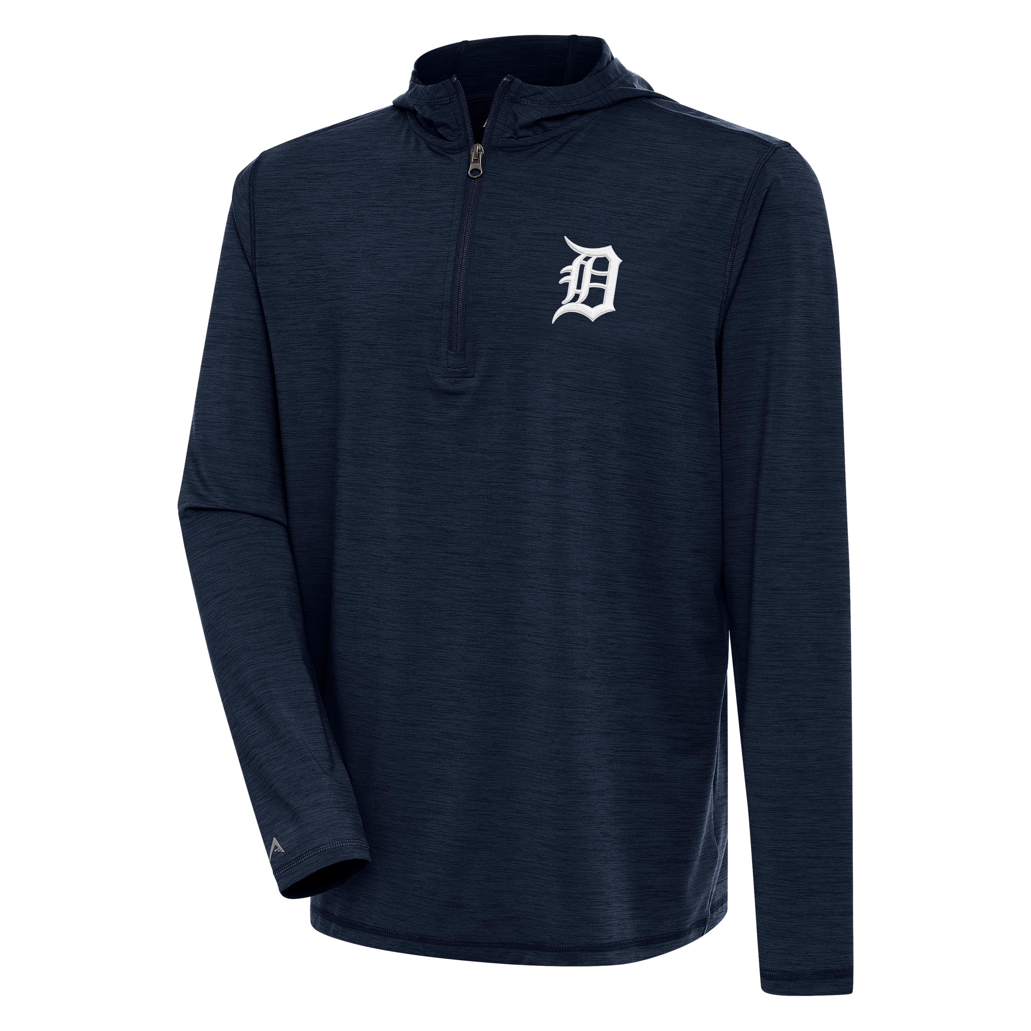 Detroit Tigers Tidy Hooded Quarter Zip Pullover