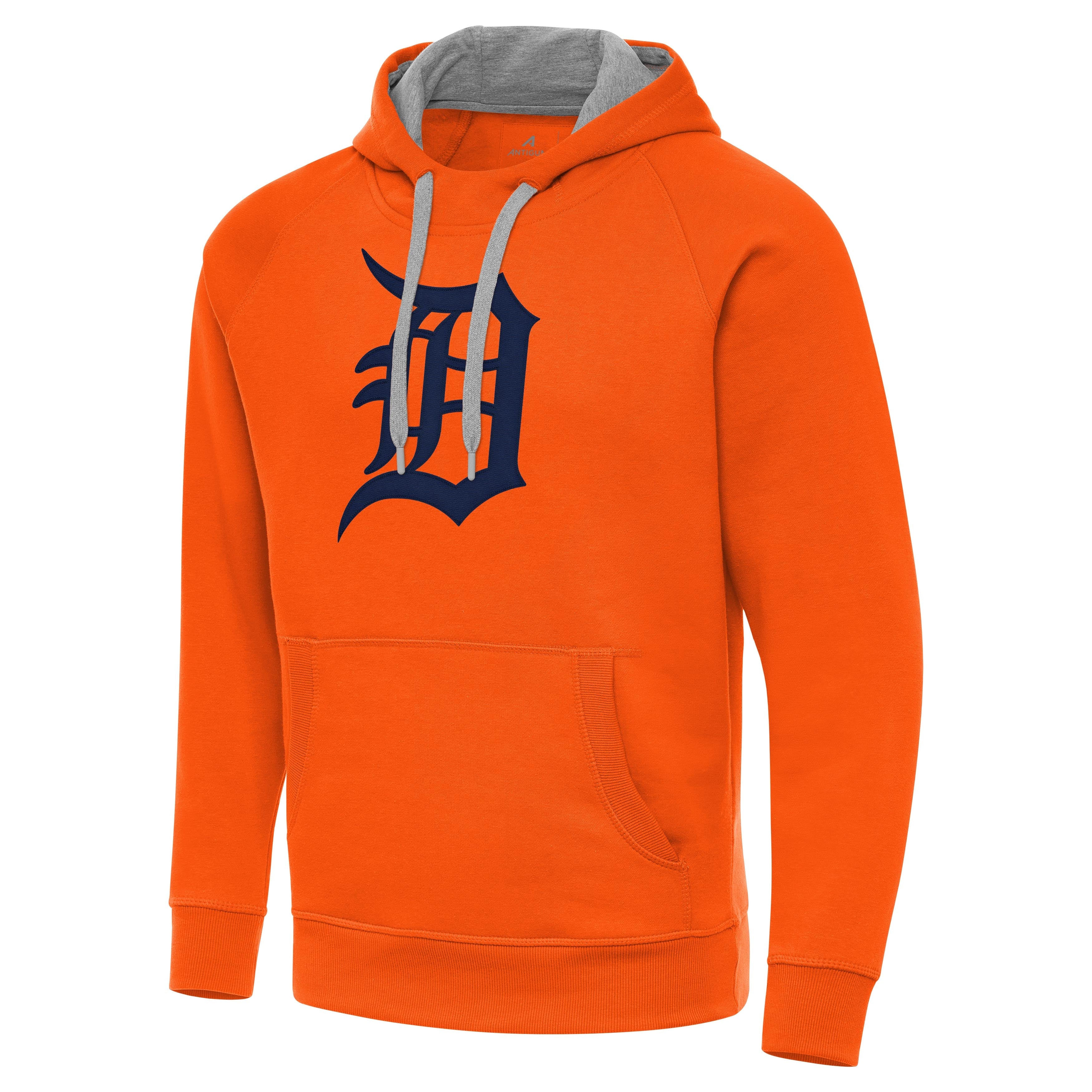Detroit Tigers Victory Full Front Logo Pullover Hood