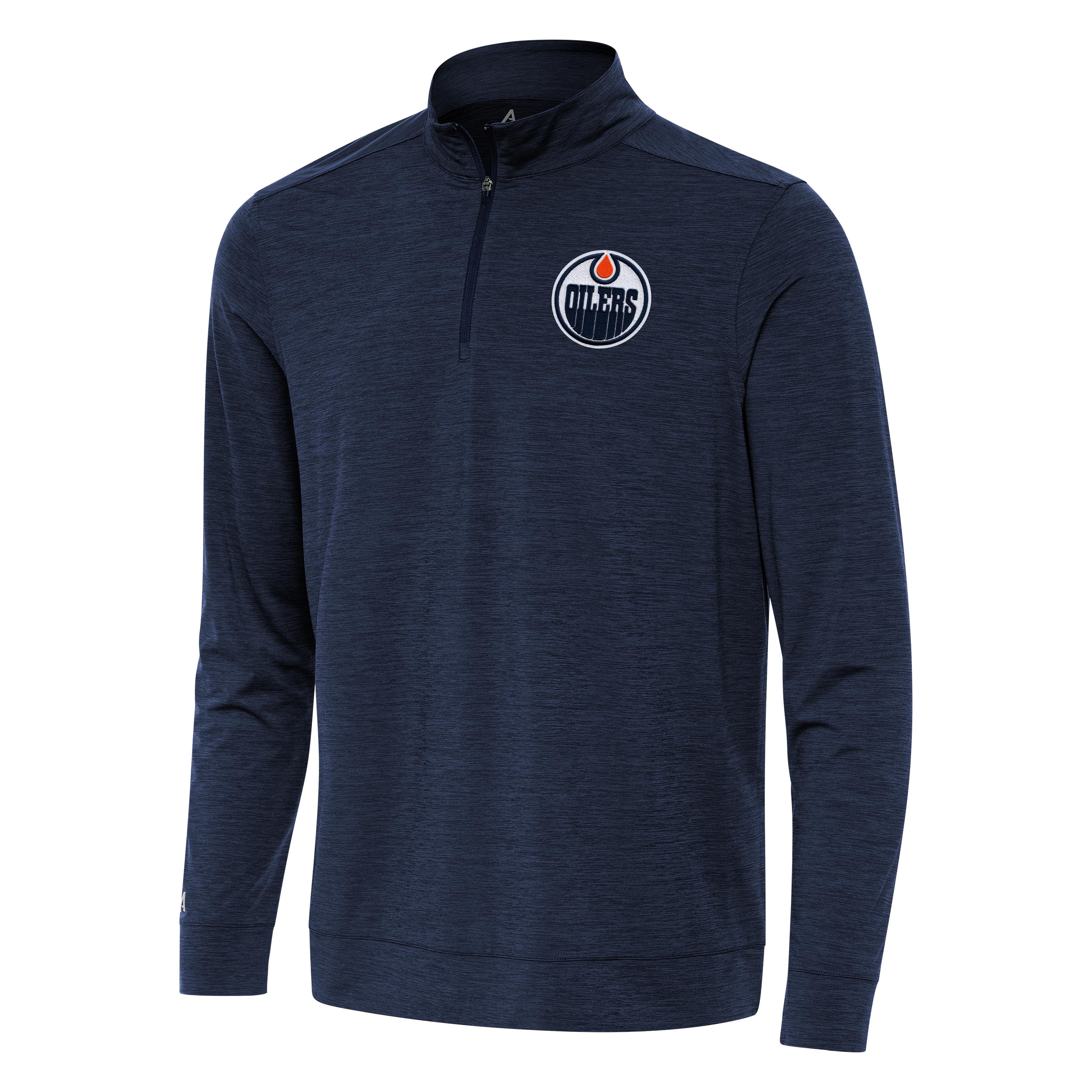 Edmonton Oilers Bright Quarter Zip Pullover