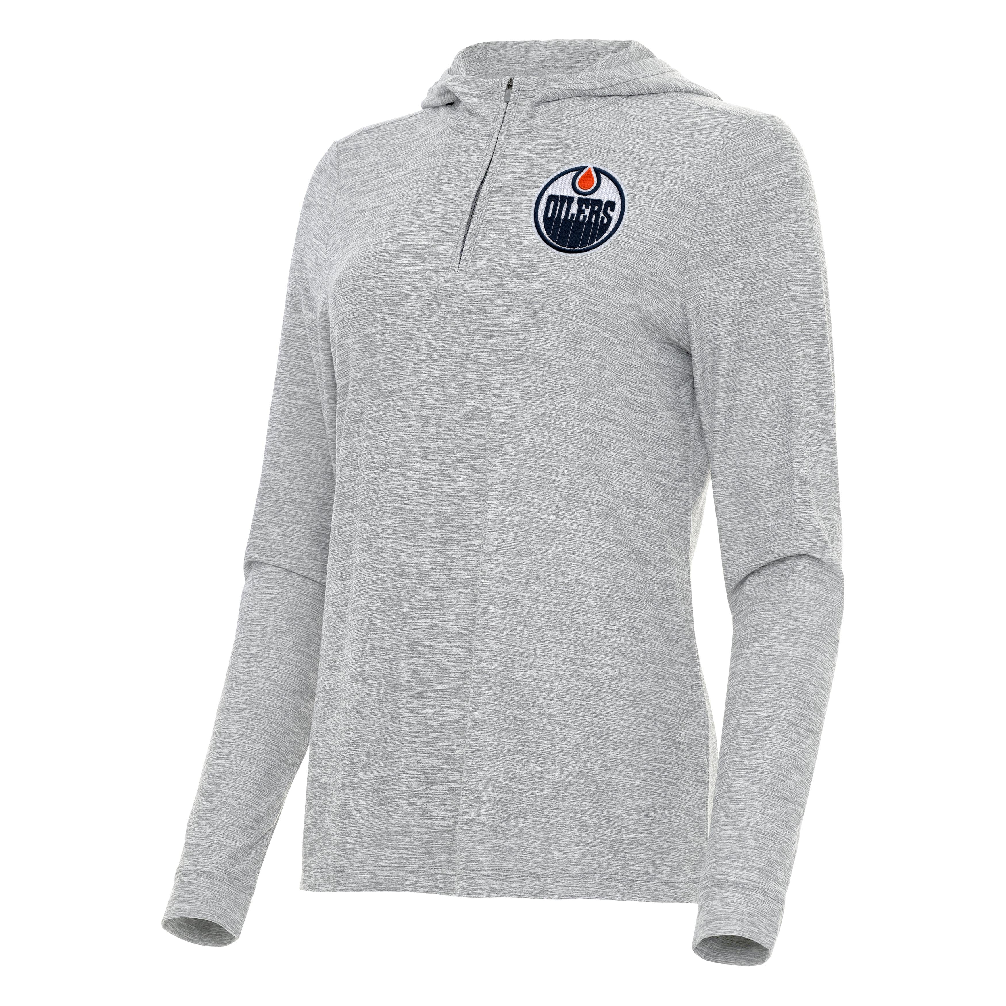 Edmonton Oilers Womens Daybreak Quarter Zip Pullover - Image 3