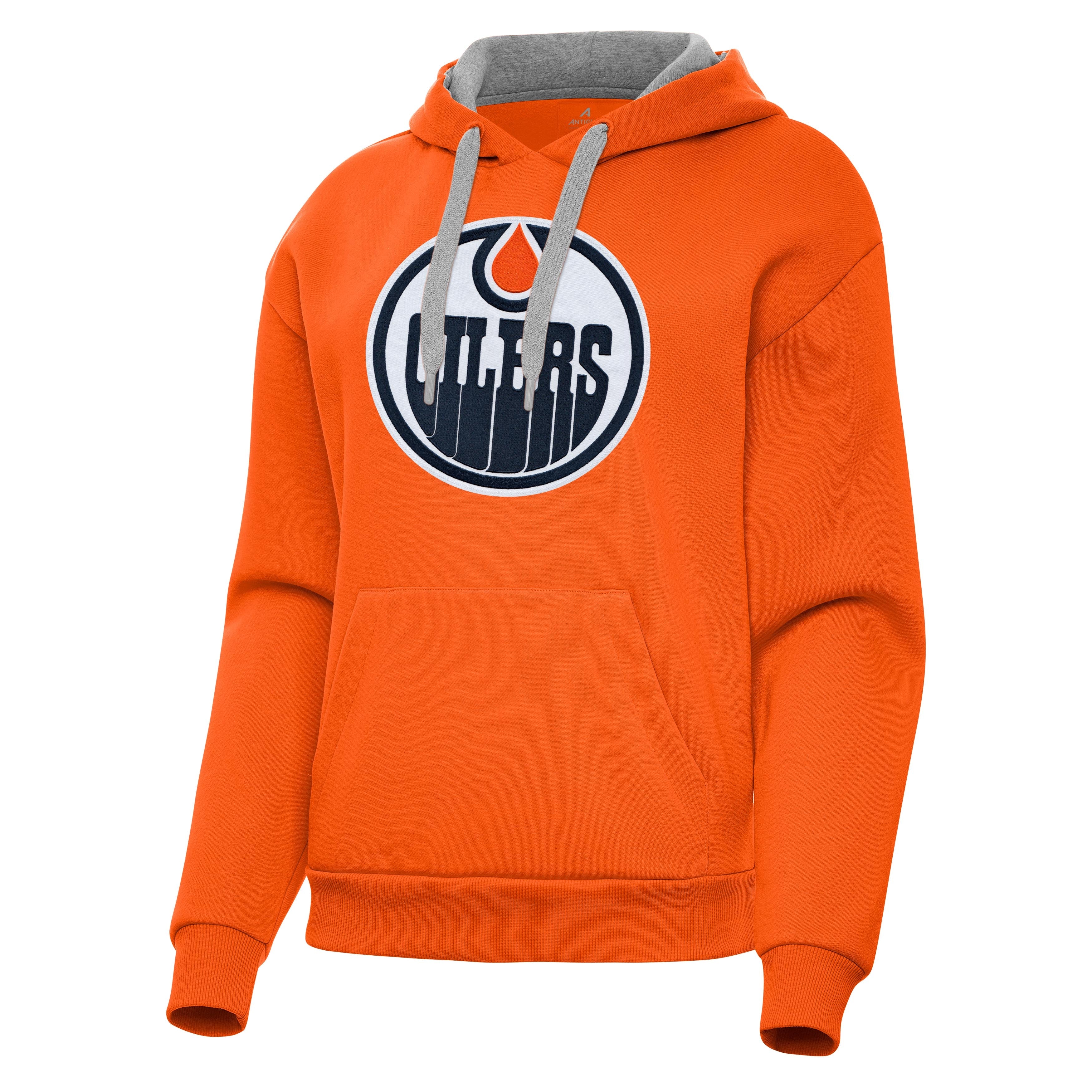 Edmonton Oilers Womens Victory Full Front Logo Pullover Hood - Image 5