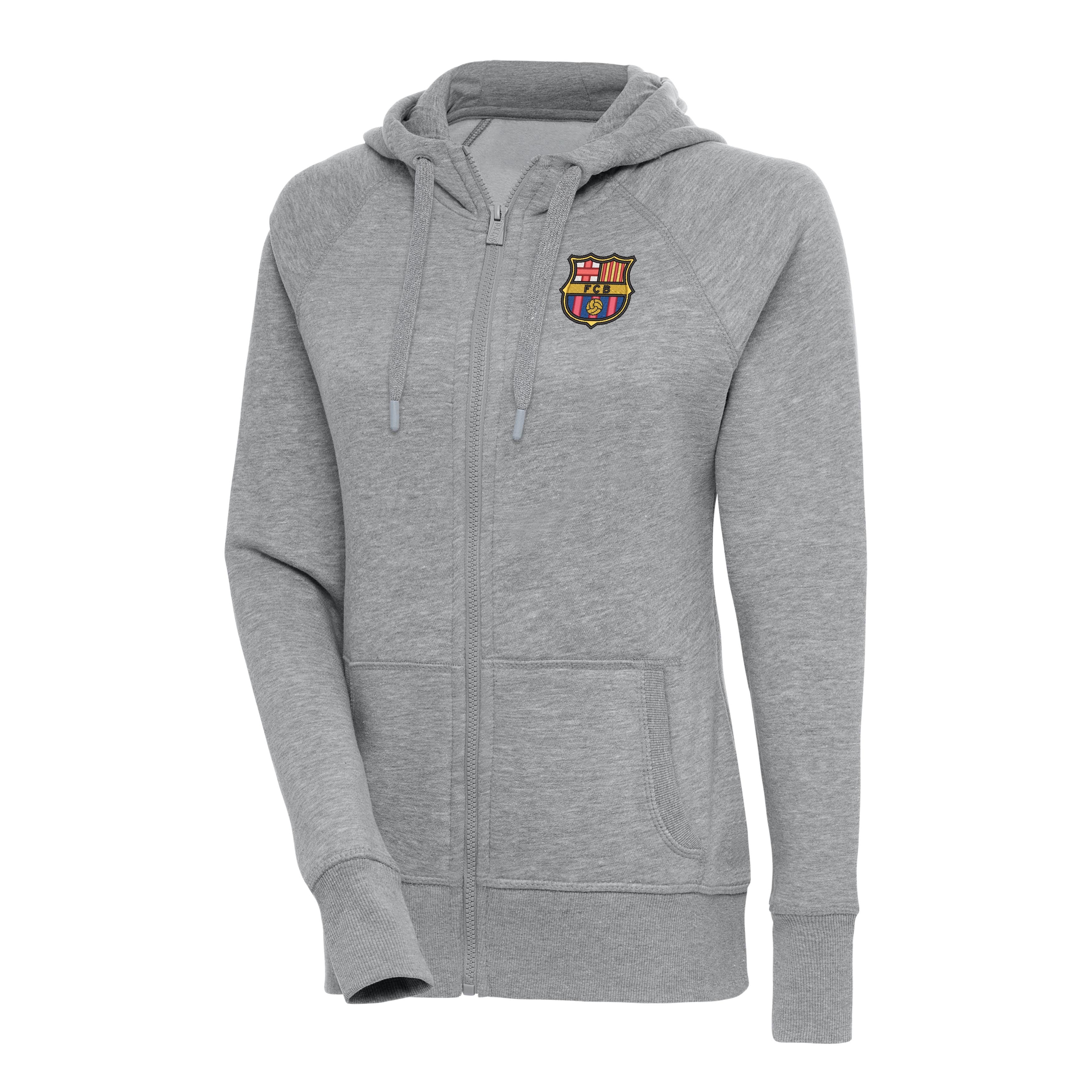 FC Barcelona Womens Takeover Full Zip Fleece - Image 3