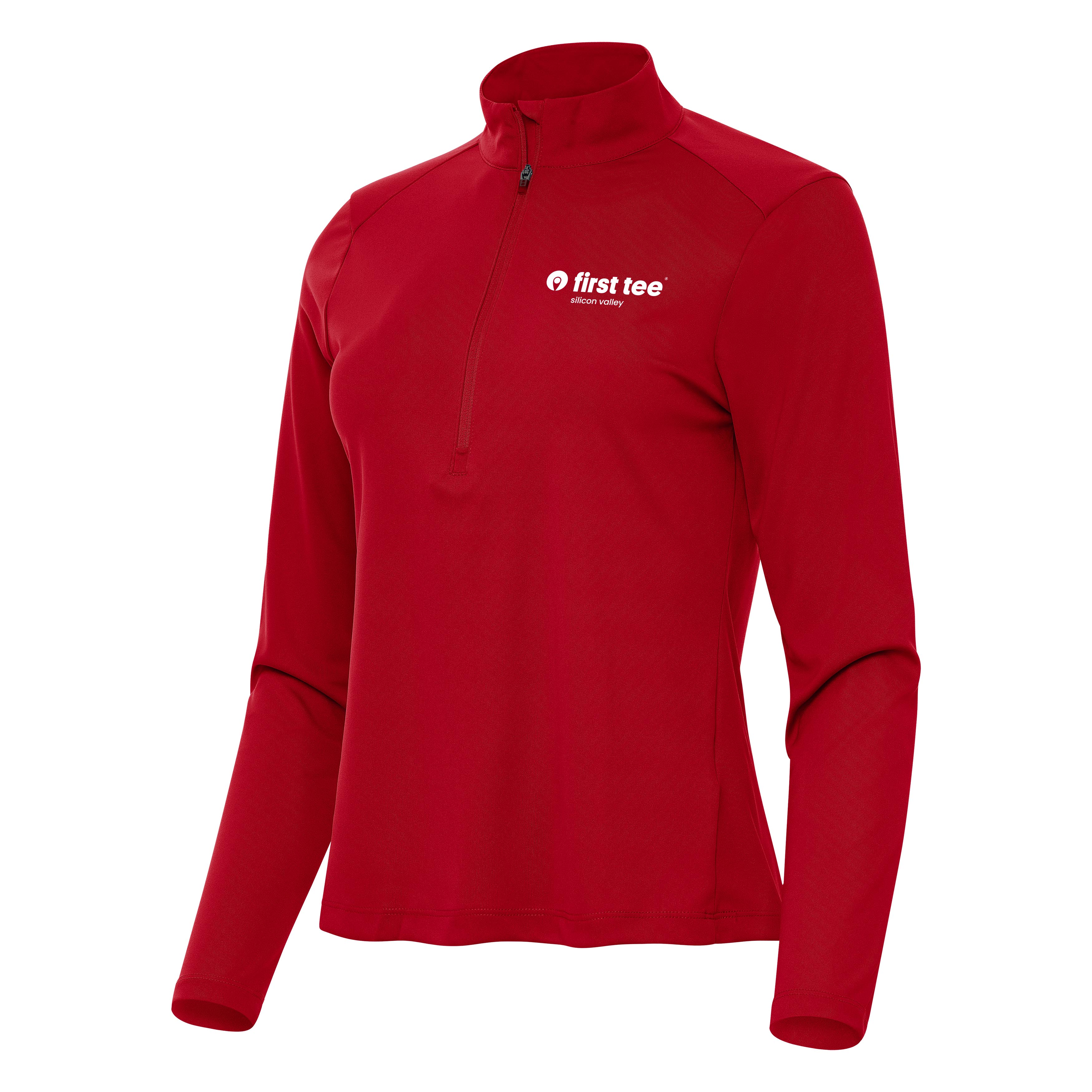 First Tee Silicon Valley Womens Tribute Half Zip Pullover