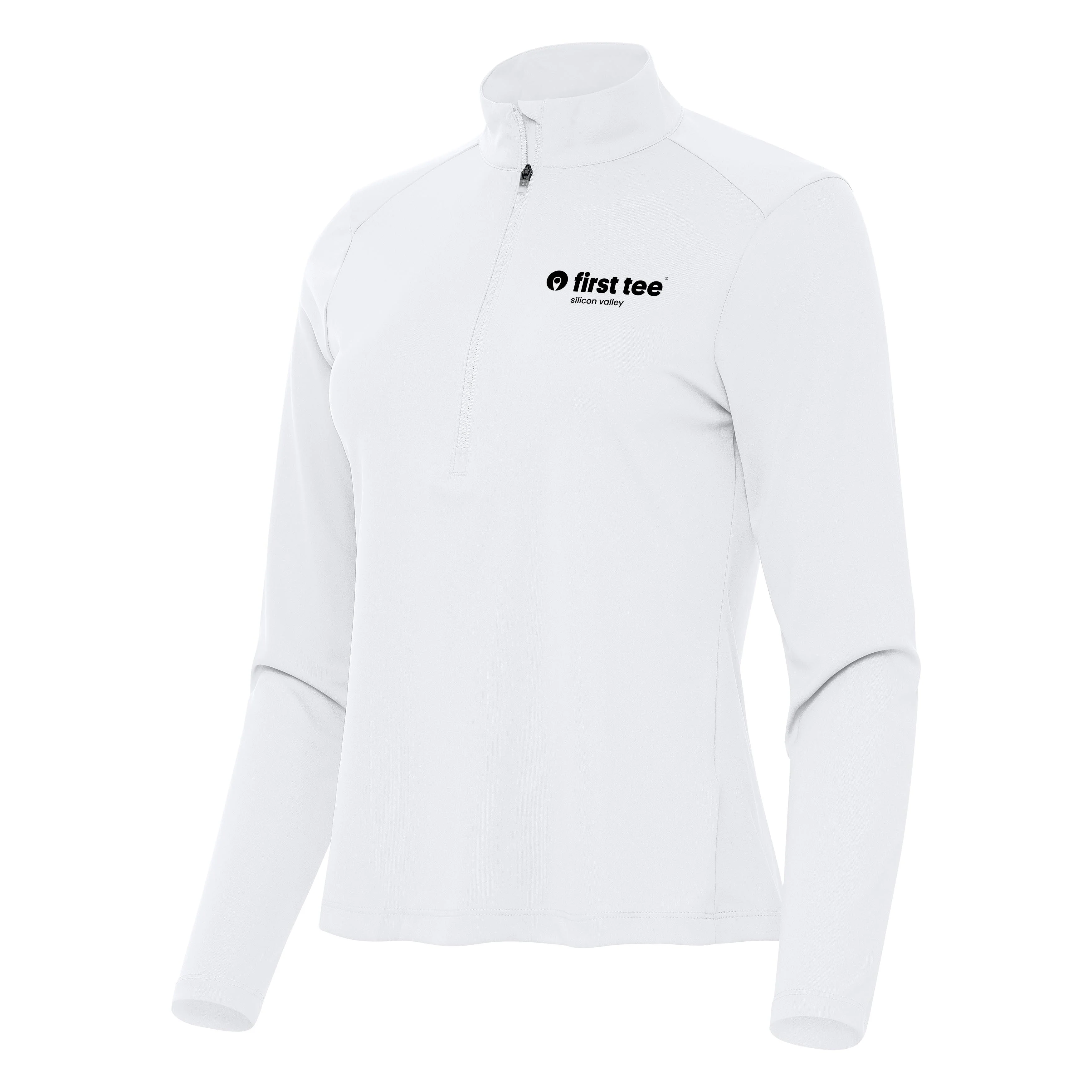 First Tee Silicon Valley Womens Tribute Half Zip Pullover - Image 2