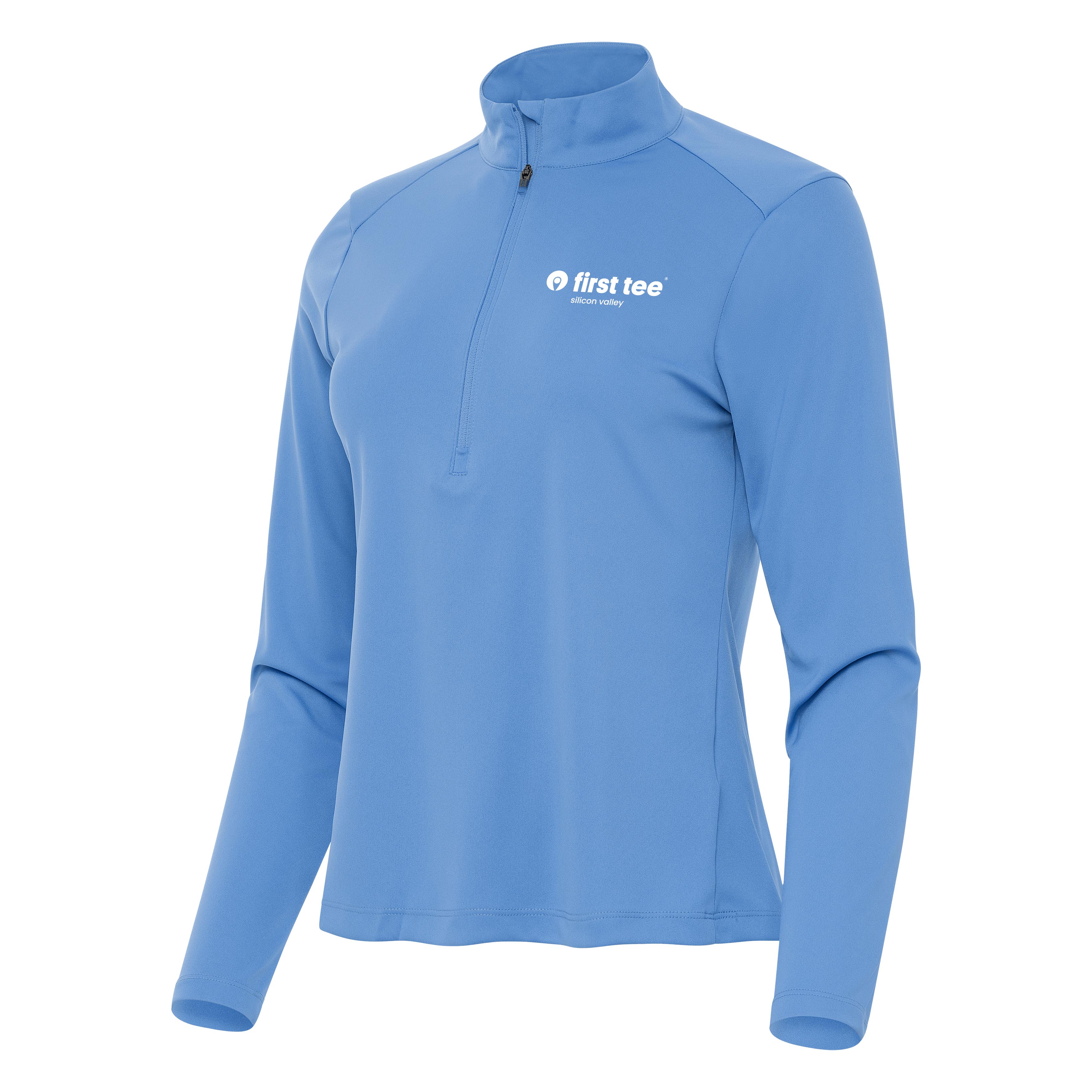 First Tee Silicon Valley Womens Tribute Half Zip Pullover - Image 4