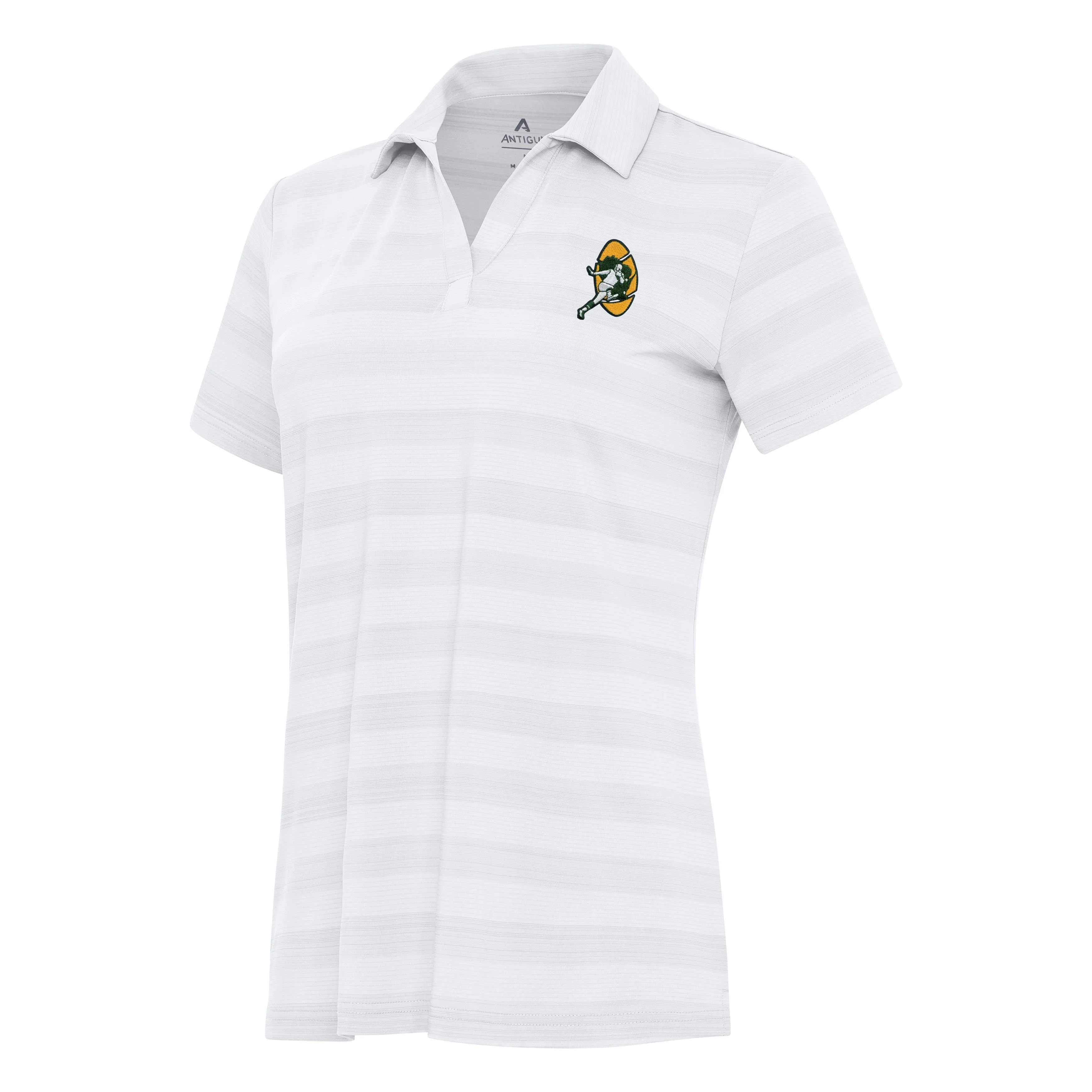 Green Bay Packers Throwback Womens Tunnel Polo