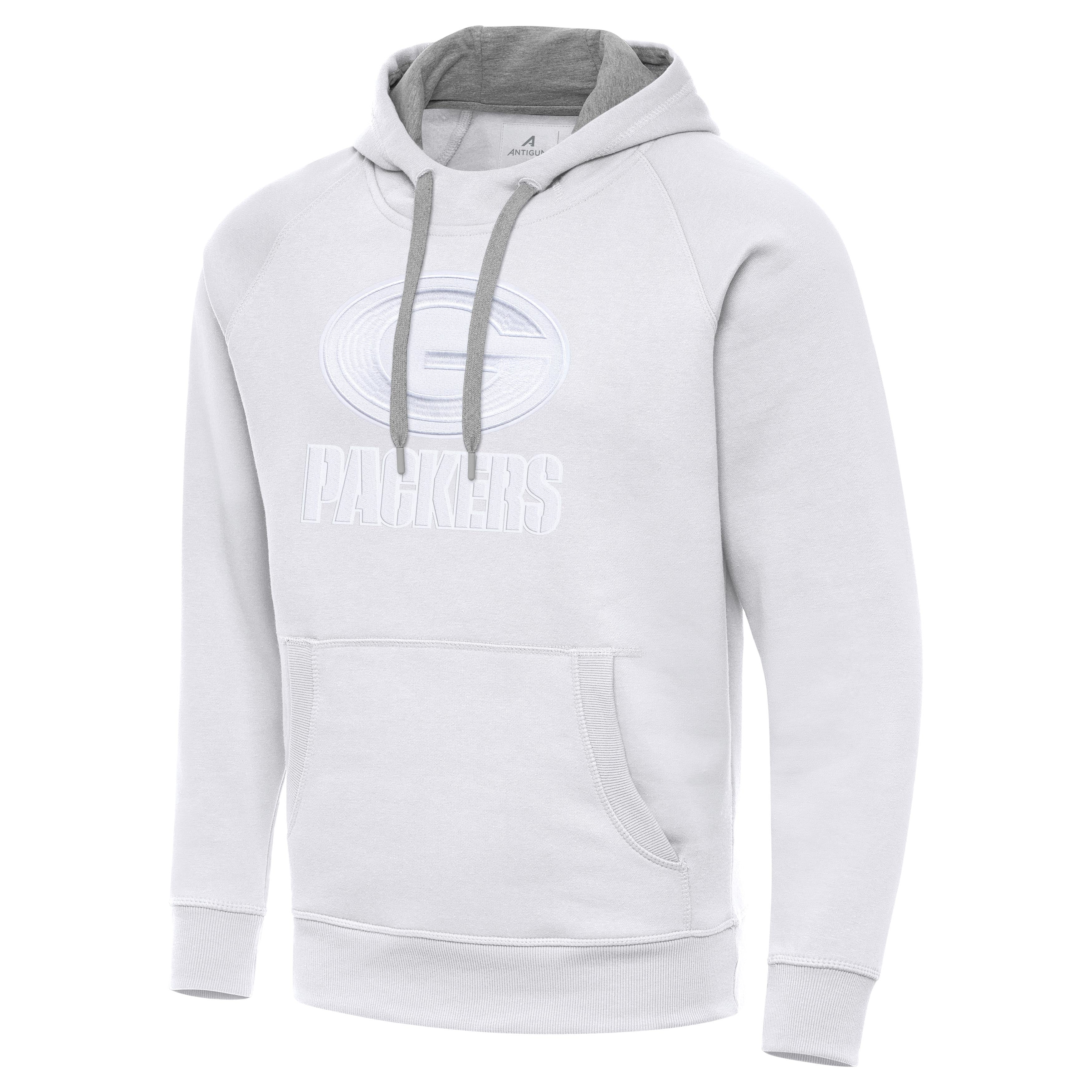 Green Bay Packers Victory Full Front Logo Pullover Hood