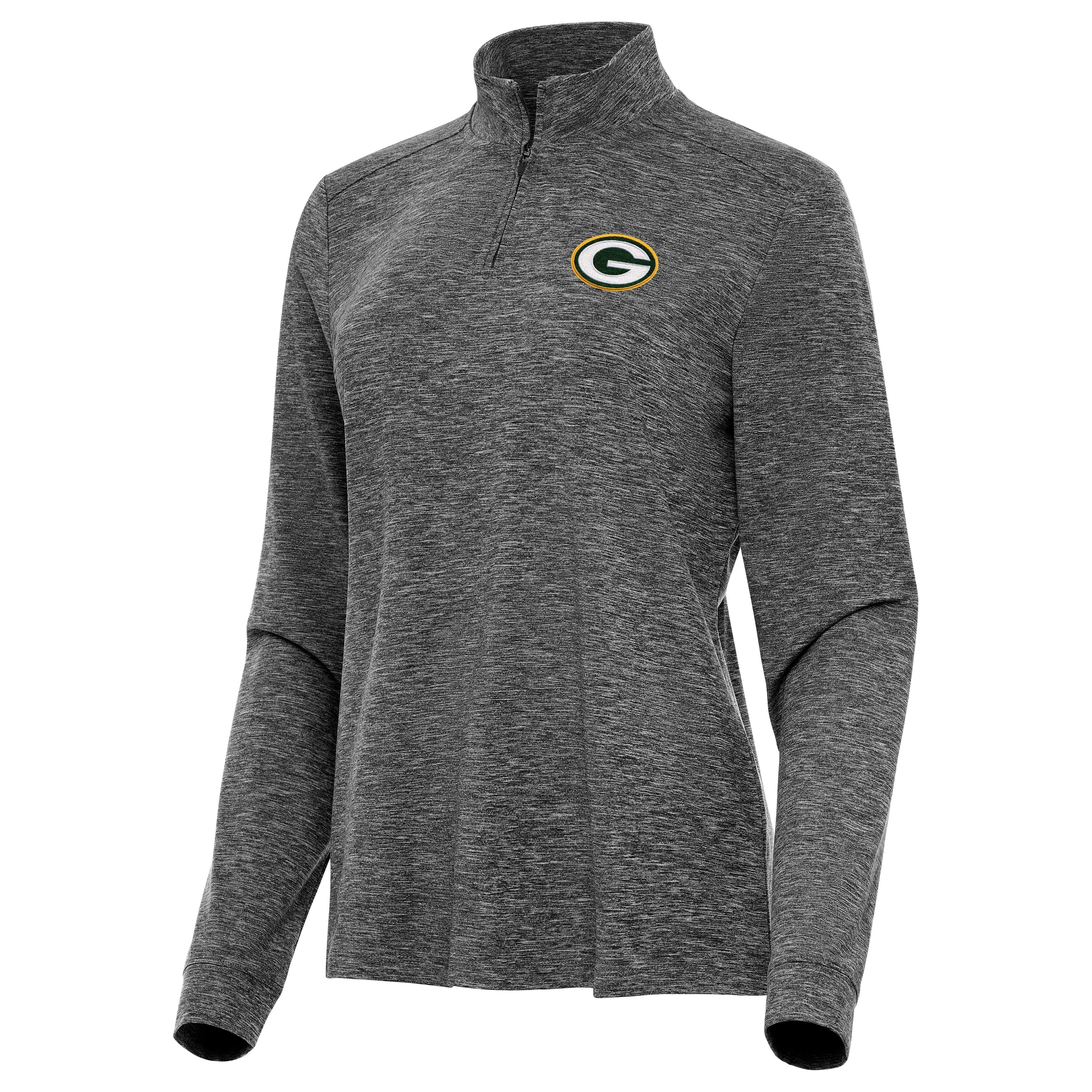 Green Bay Packers Womens Mentor Quarter Zip Pullover