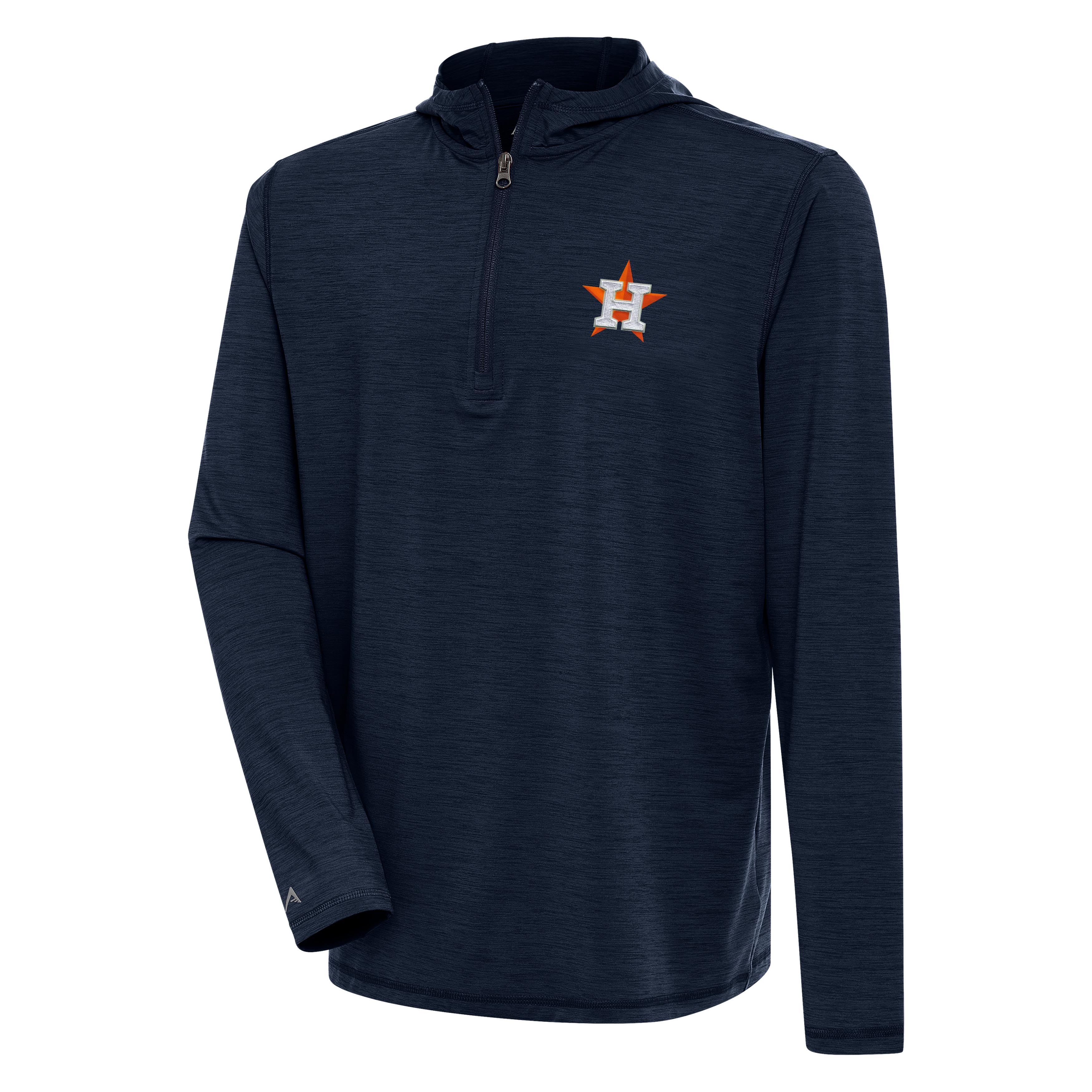 Houston Astros Tidy Hooded Quarter Zip Pullover