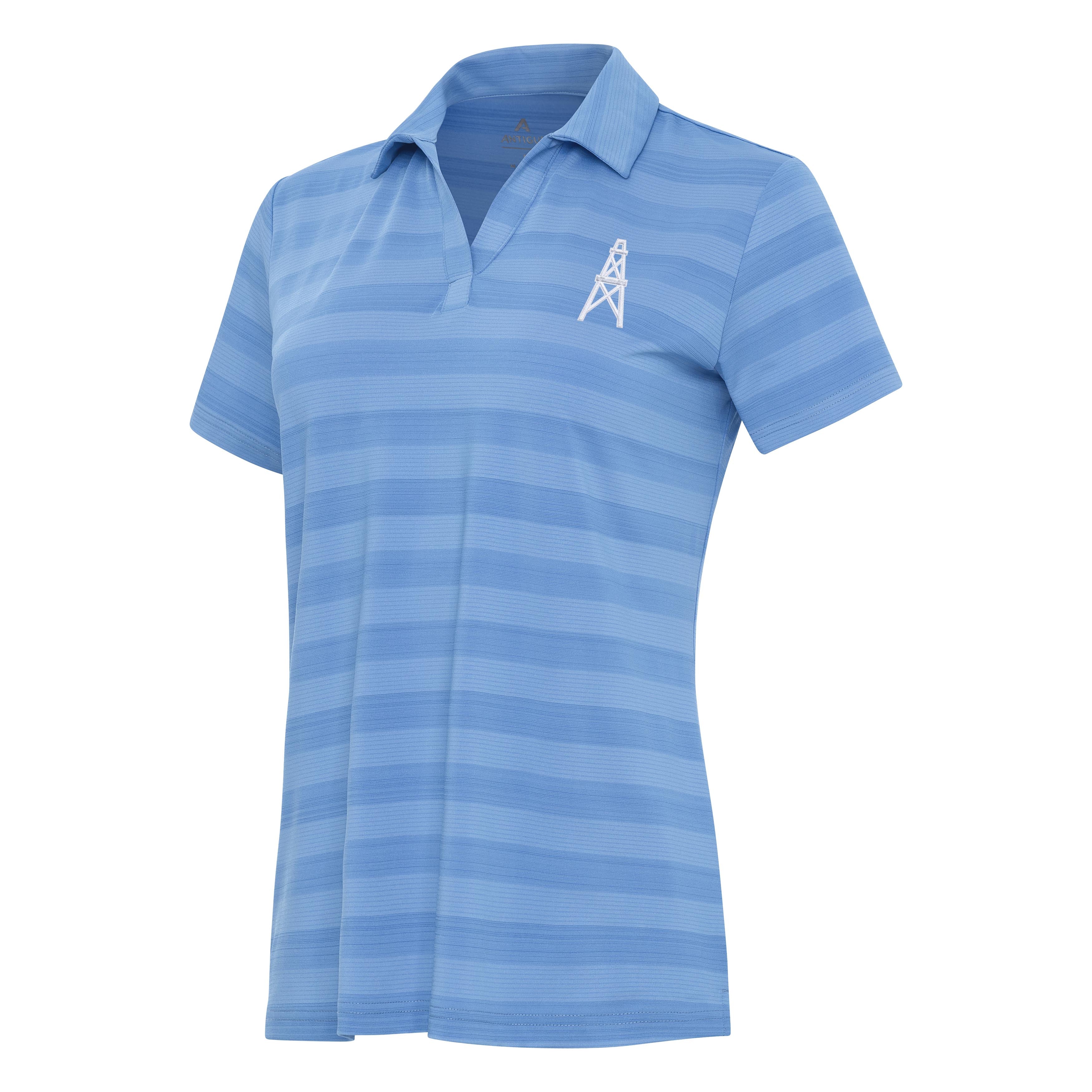 Houston Oilers Throwback Womens Tunnel Polo - Image 2