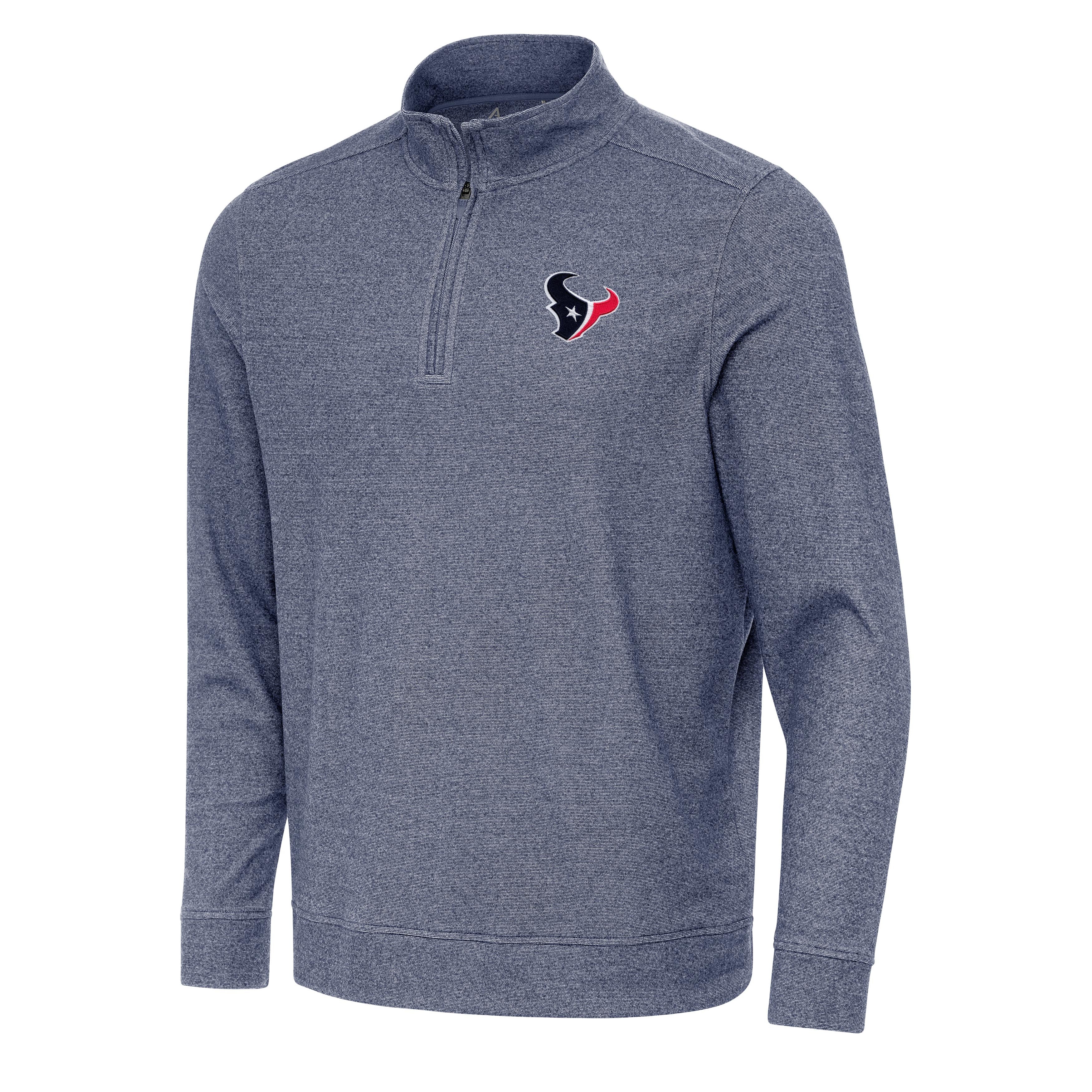 Houston Texans Subtle Quarter Zip Mock