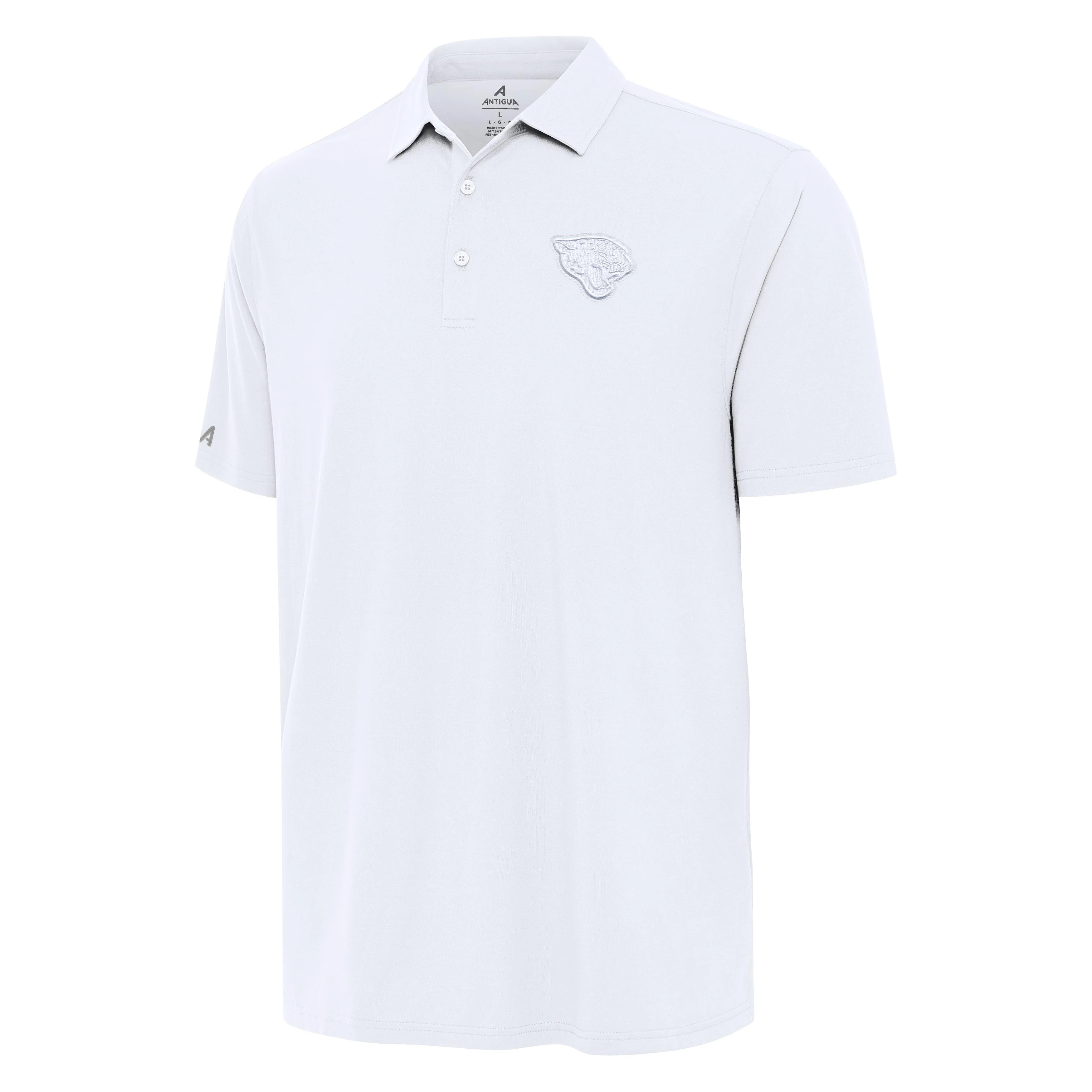 Jacksonville Jaguars Era White Logo Polo