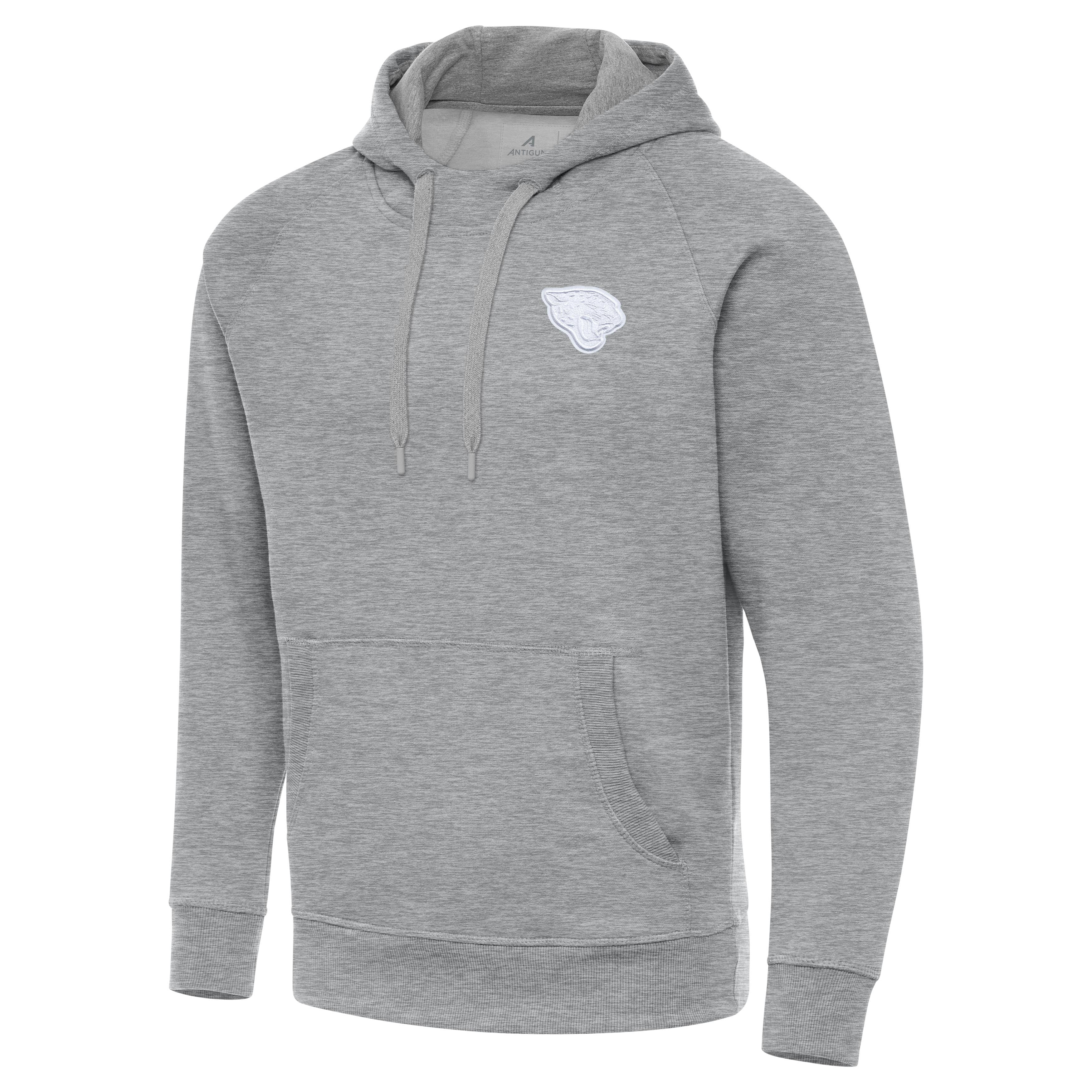 Jacksonville Jaguars Victory White Logo Pullover Hood - Image 2