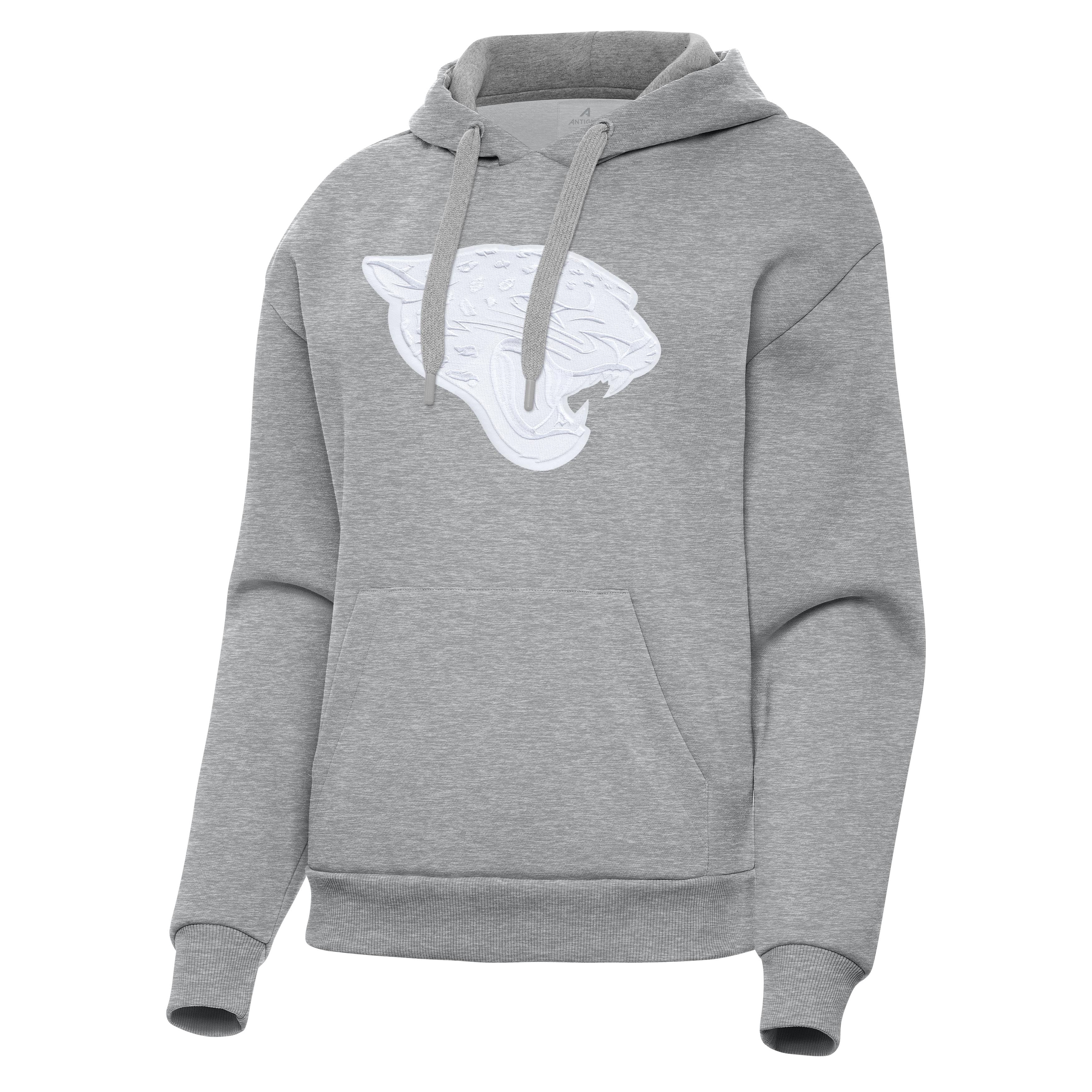 Jacksonville Jaguars Womens Victory Full Front Logo Pullover Hood - Image 2