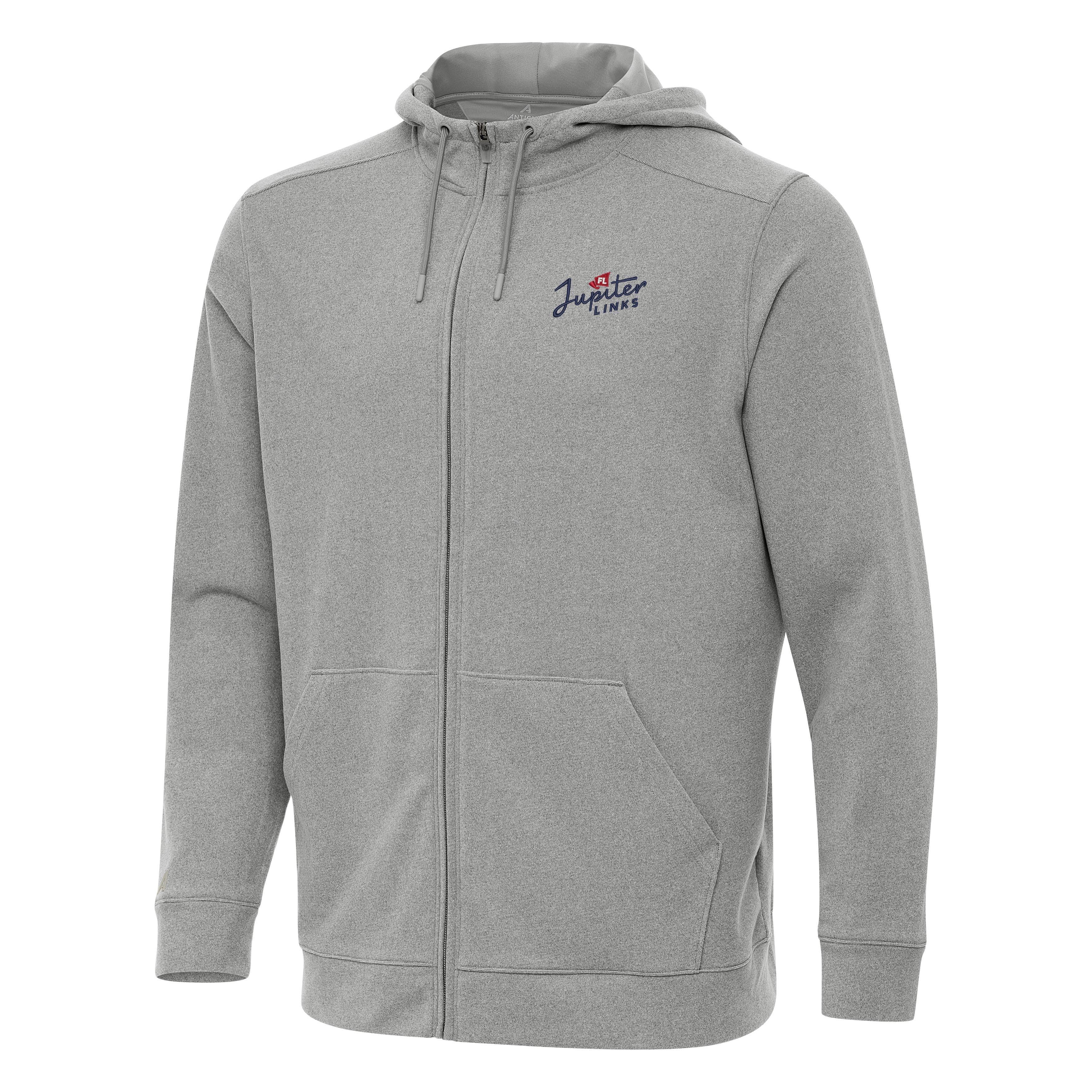 Jupiter Links Golf Club Wordmark Light Effortless Full Zip Hood