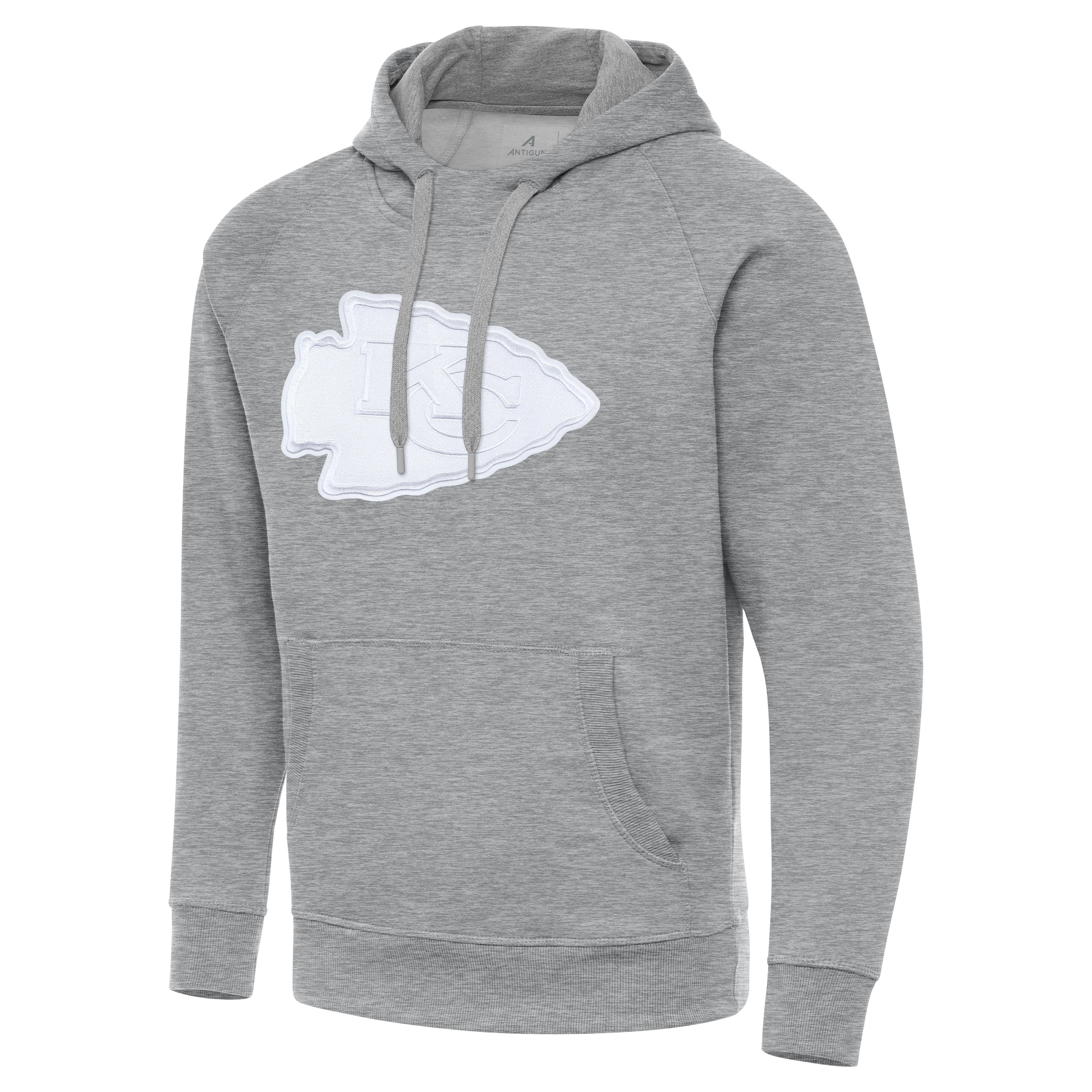 Kansas City Chiefs Victory Full Front Logo Pullover Hood - Image 2