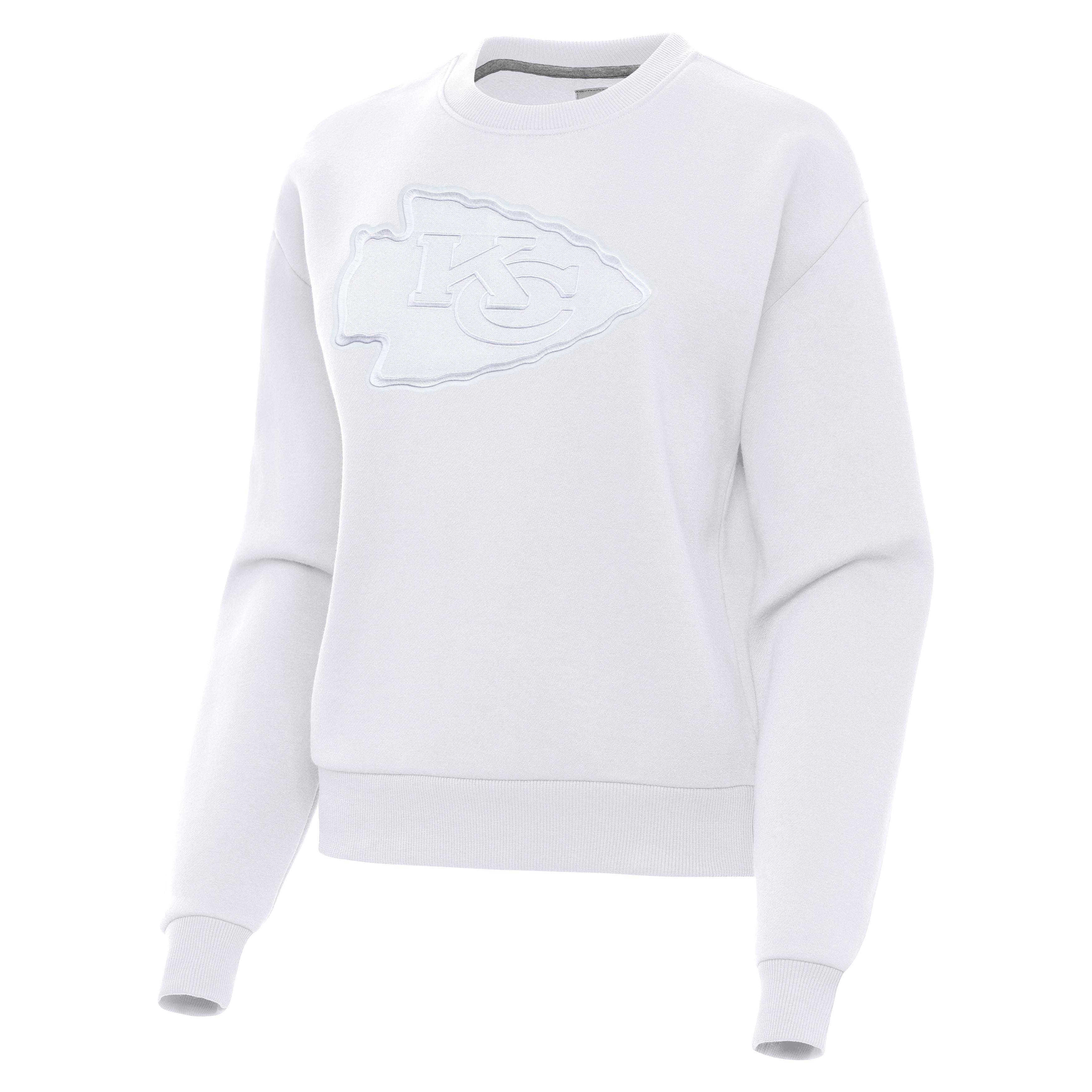 Kansas City Chiefs Womens Victory Full Front Logo Crew