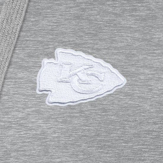 Kansas City Chiefs Womens Victory White Logo Pullover Hood - Image 4