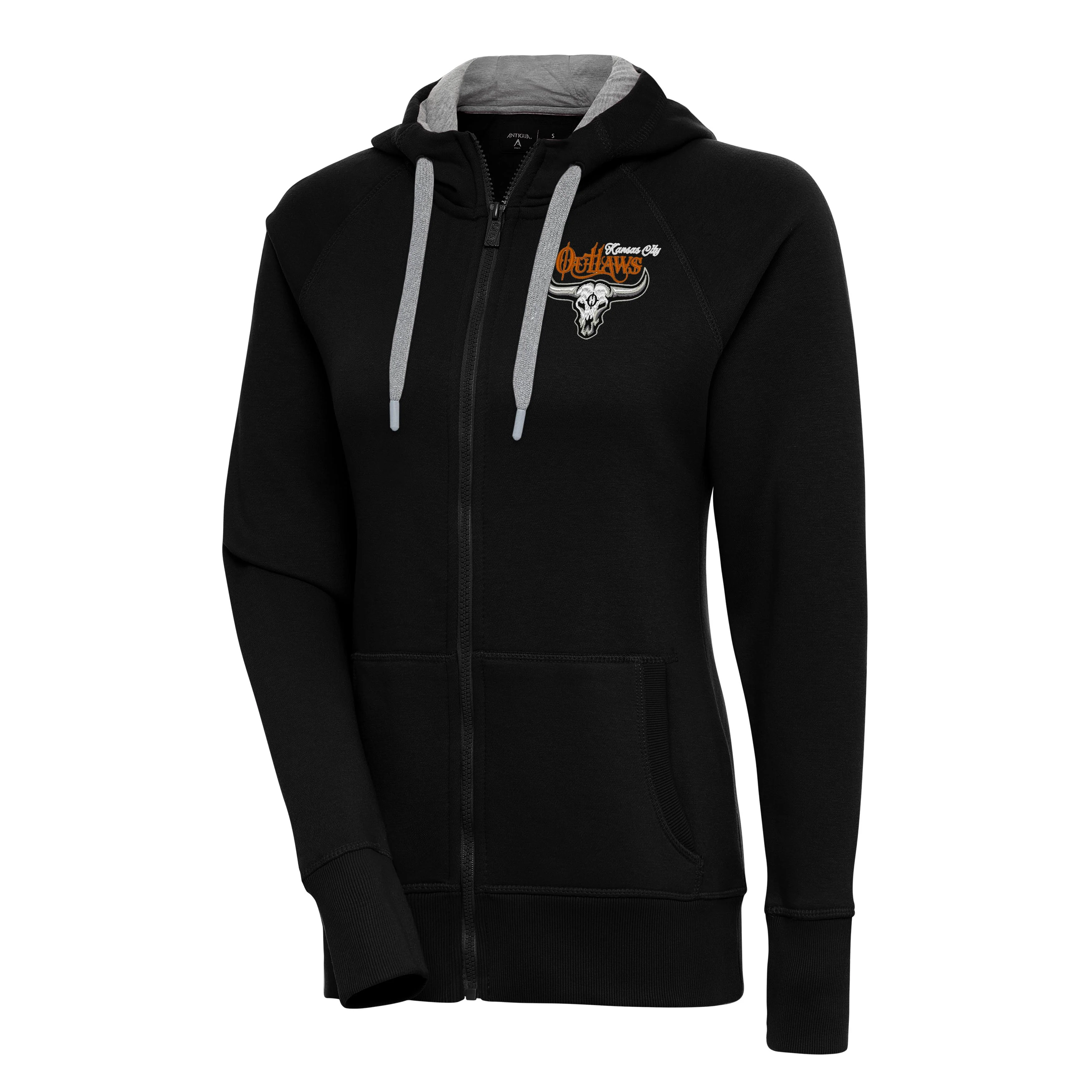 Kansas City Outlaws Victory Womens Full Zip Hood - Image 2