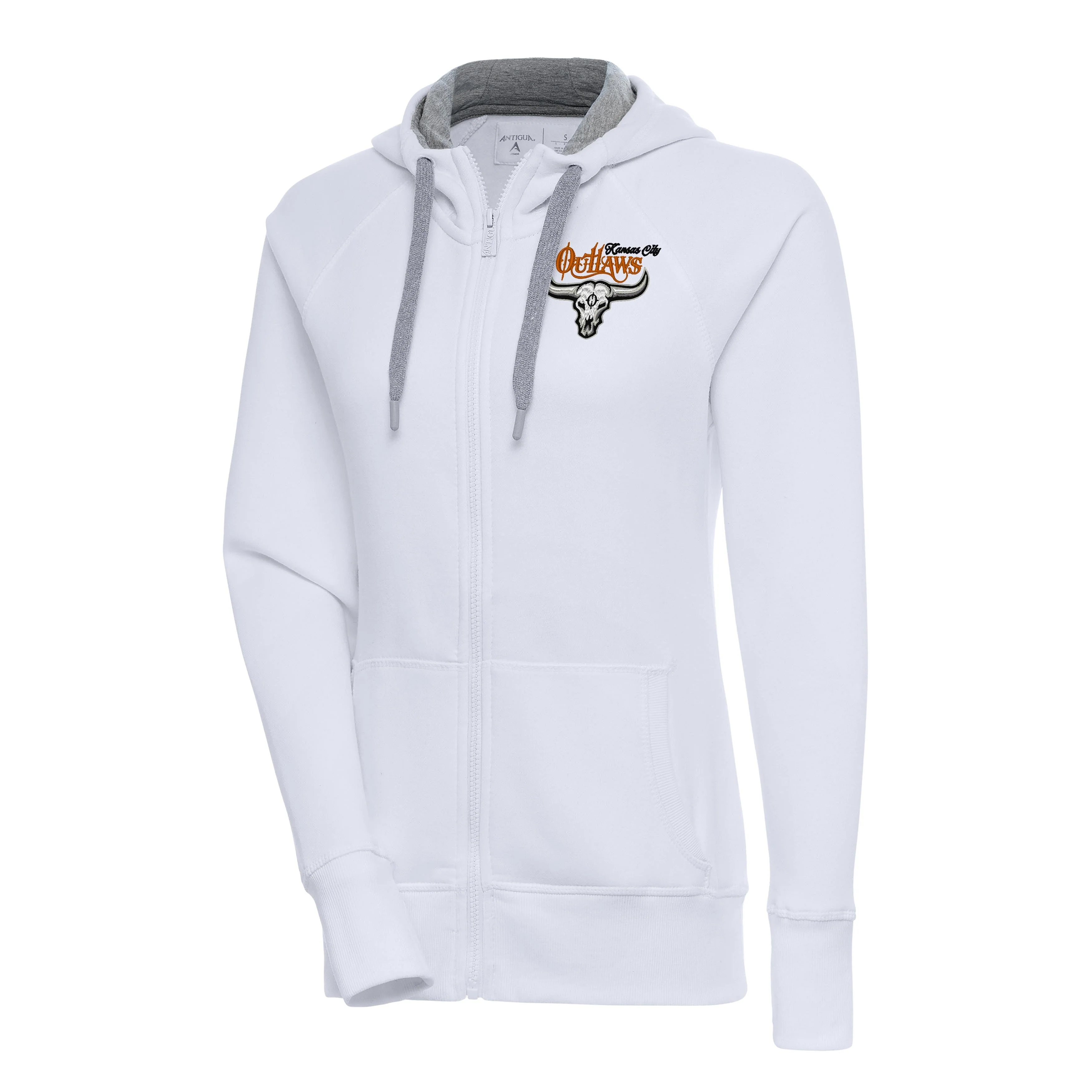 Kansas City Outlaws Victory Womens Full Zip Hood - Image 3