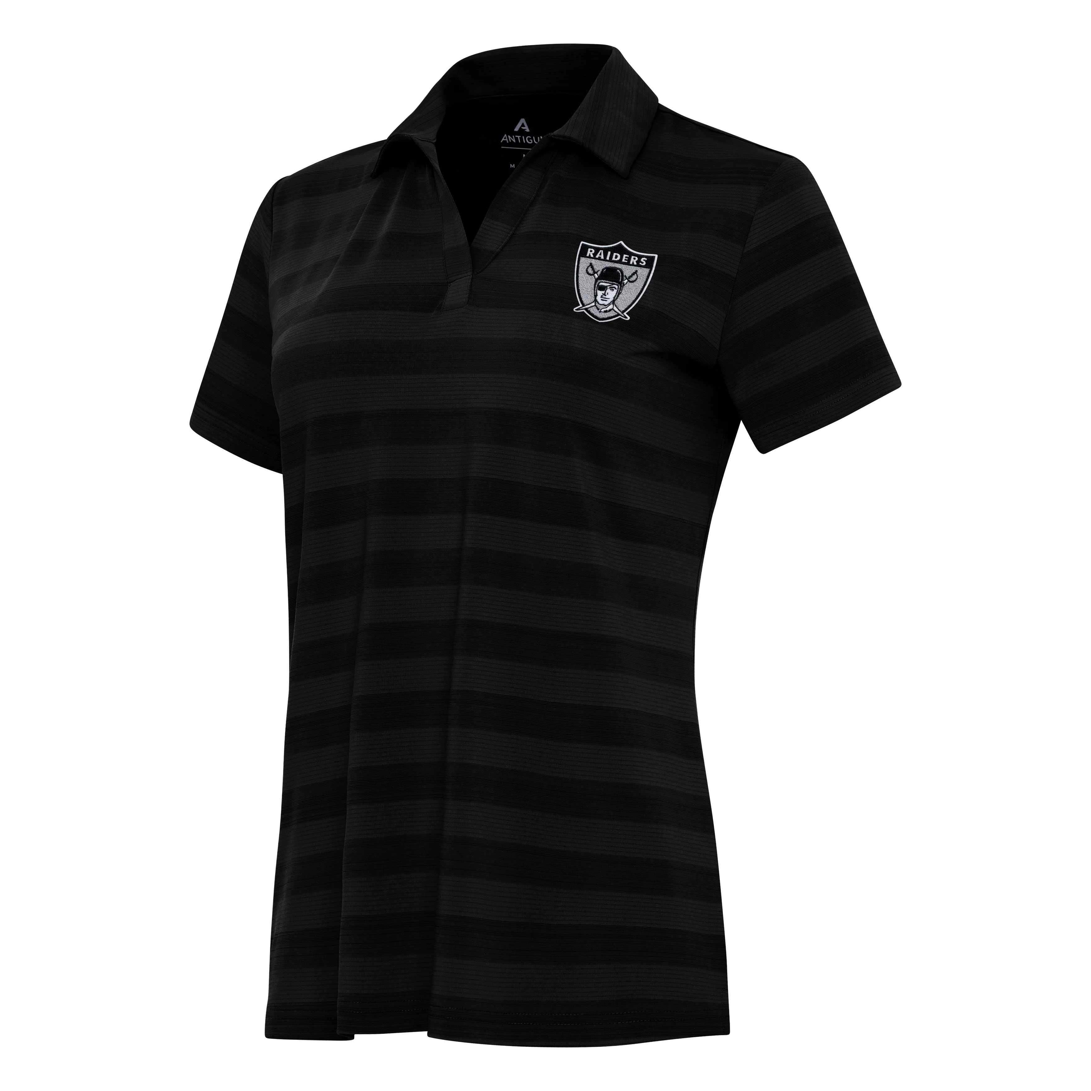 Las Vegas Raiders Throwback Womens Tunnel Polo