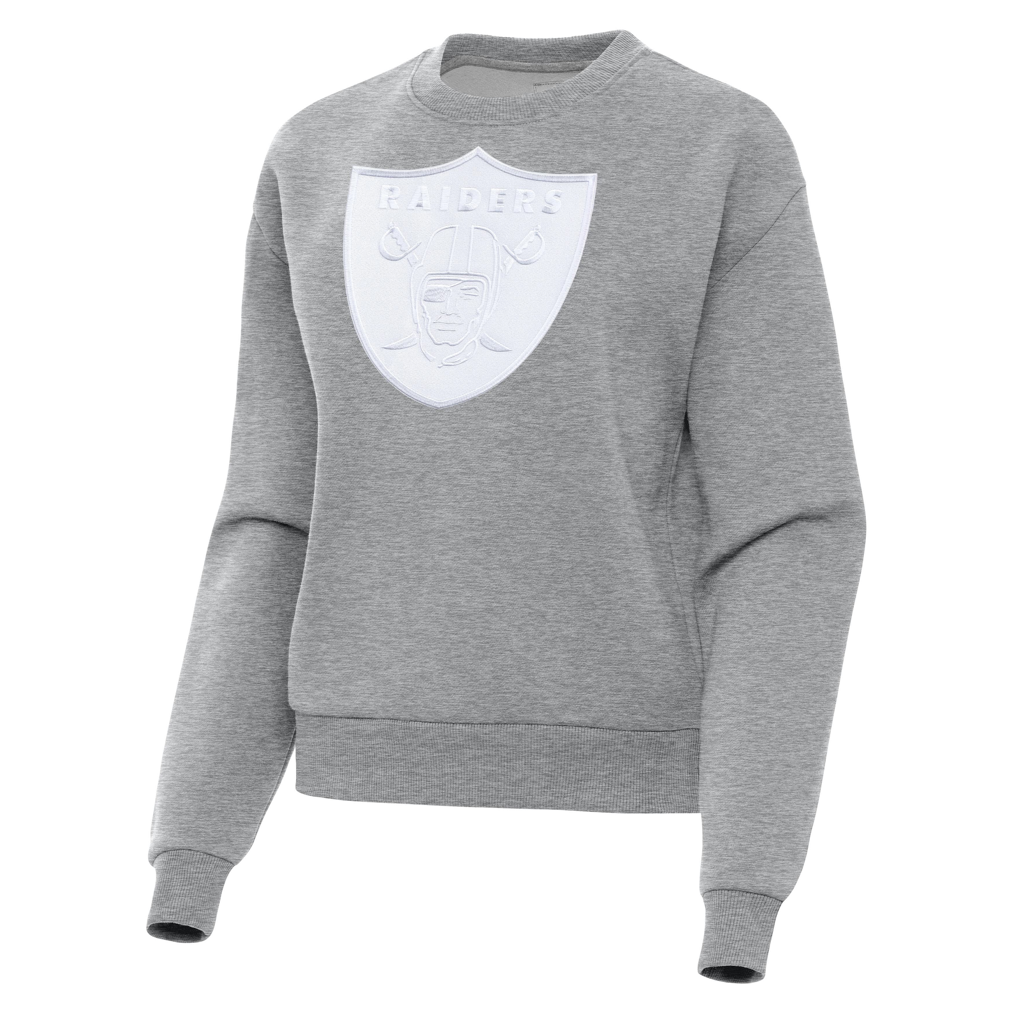 Las Vegas Raiders Womens Victory Full Front Logo Crew - Image 2