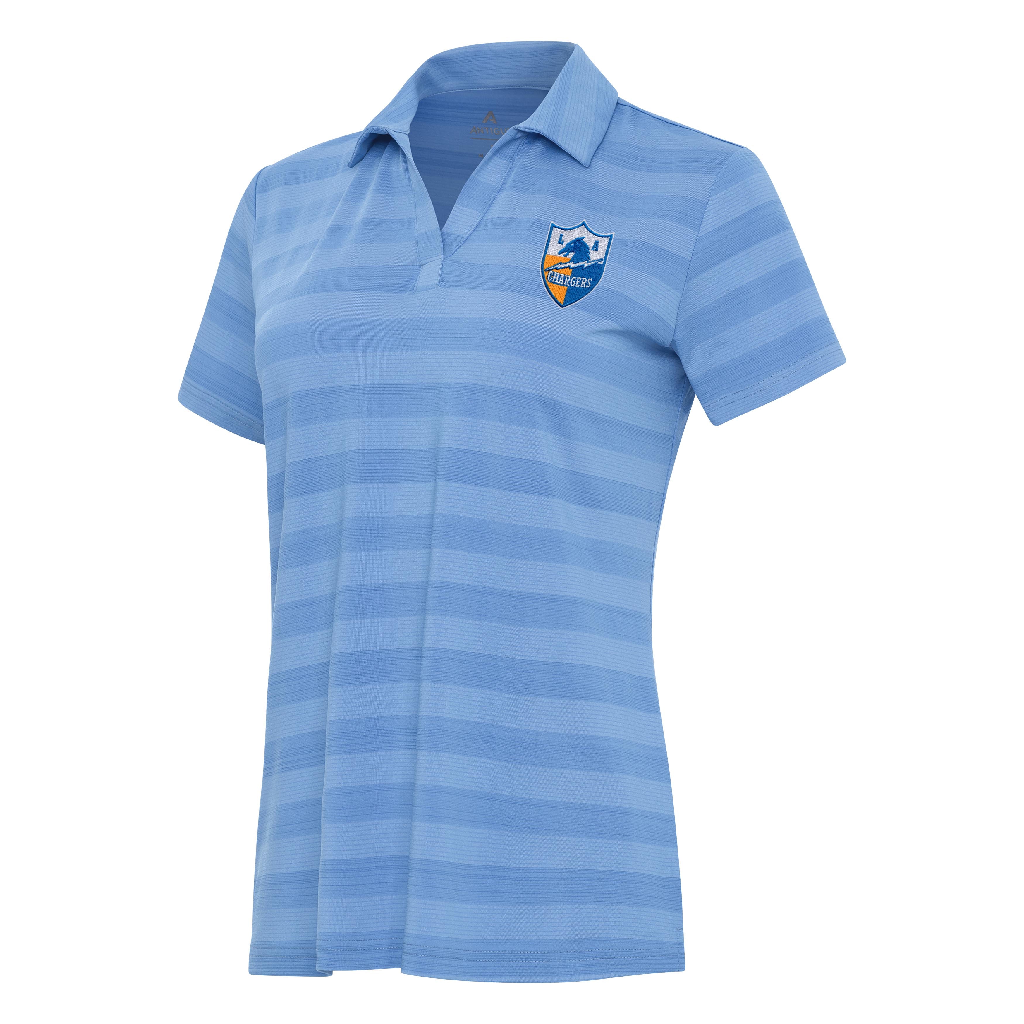 Los Angeles Chargers Throwback Womens Tunnel Polo - Image 2