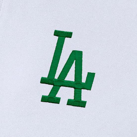 Los Angeles Dodgers Womens Intent St Patricks Day Quarter Zip Pullover - Image 2