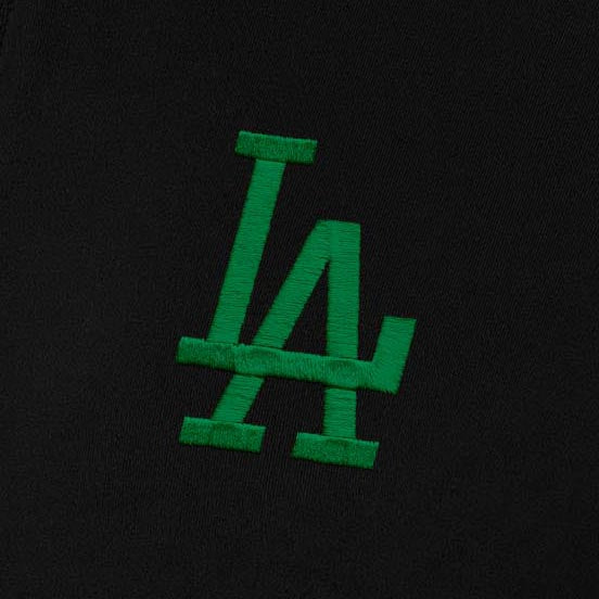 Los Angeles Dodgers Womens Intent St Patricks Day Quarter Zip Pullover - Image 4