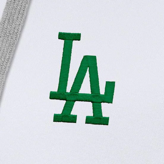 Los Angeles Dodgers Womens Victory St Patricks Day Pullover Hood - Image 2