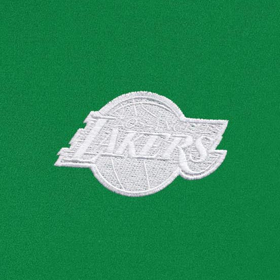 Los Angeles Lakers Era St Patricks Day White Logo Polo - Image 2