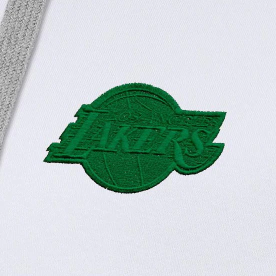 Los Angeles Lakers Womens Victory St Patricks Day Pullover Hood - Image 2
