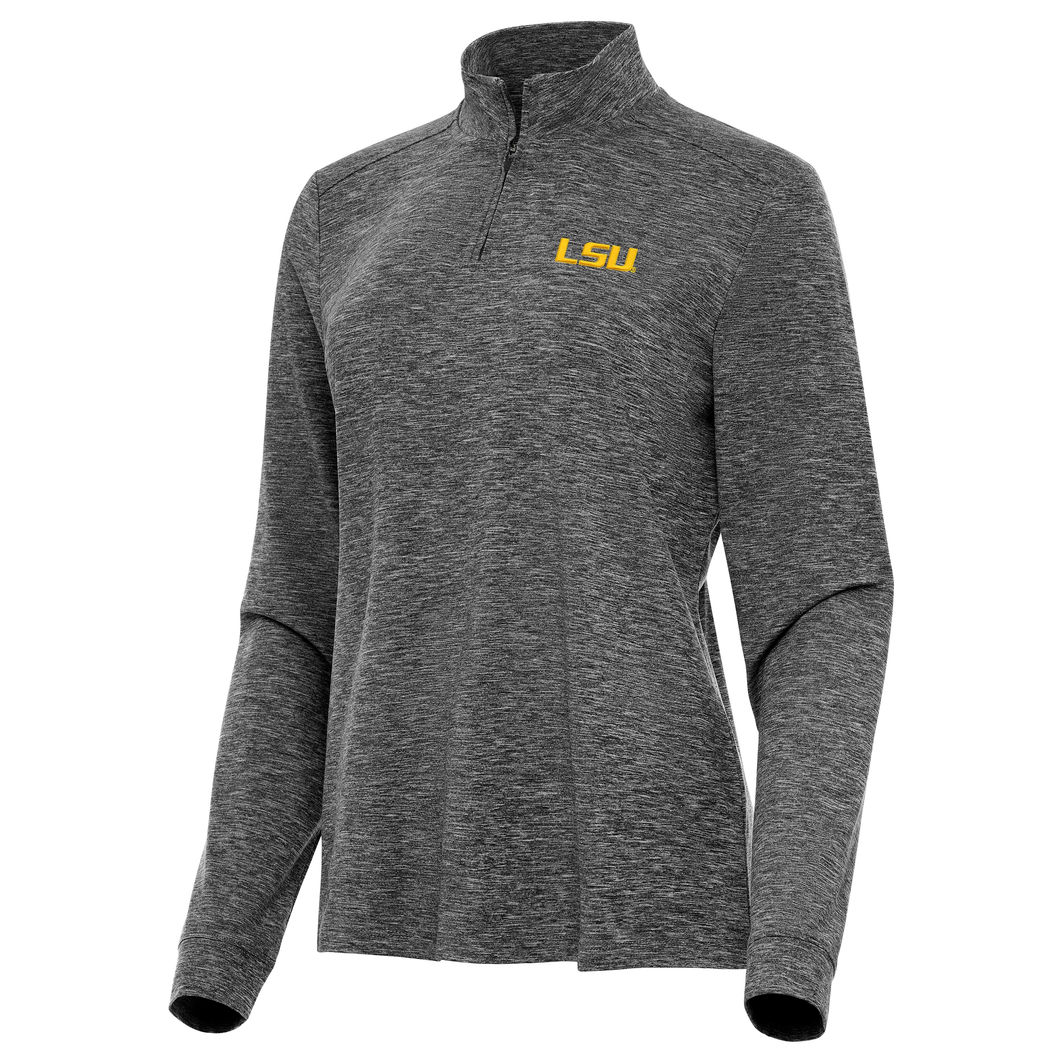 LSU Tigers Womens Mentor Quarter Zip Pullover