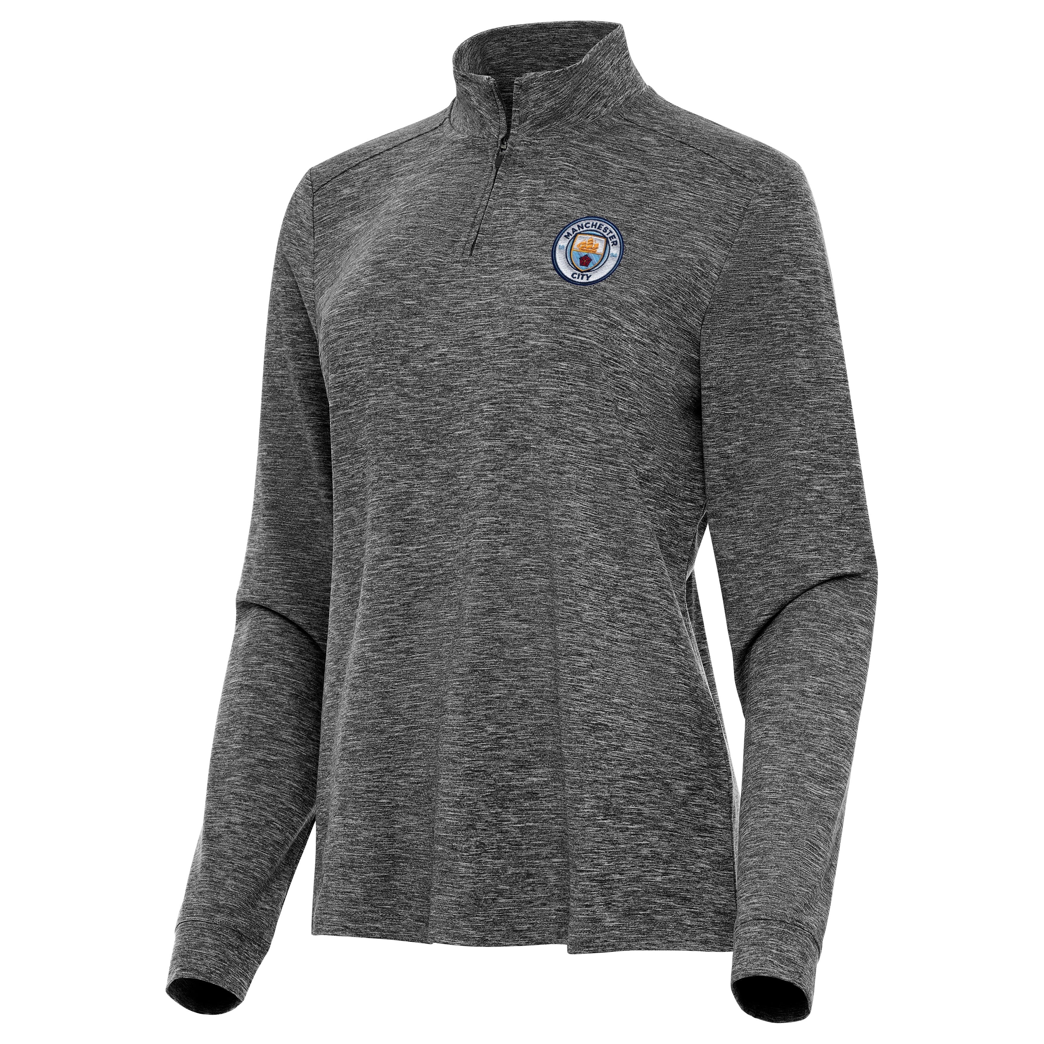 Manchester City Womens Master Quarter Zip Pullover - Image 3