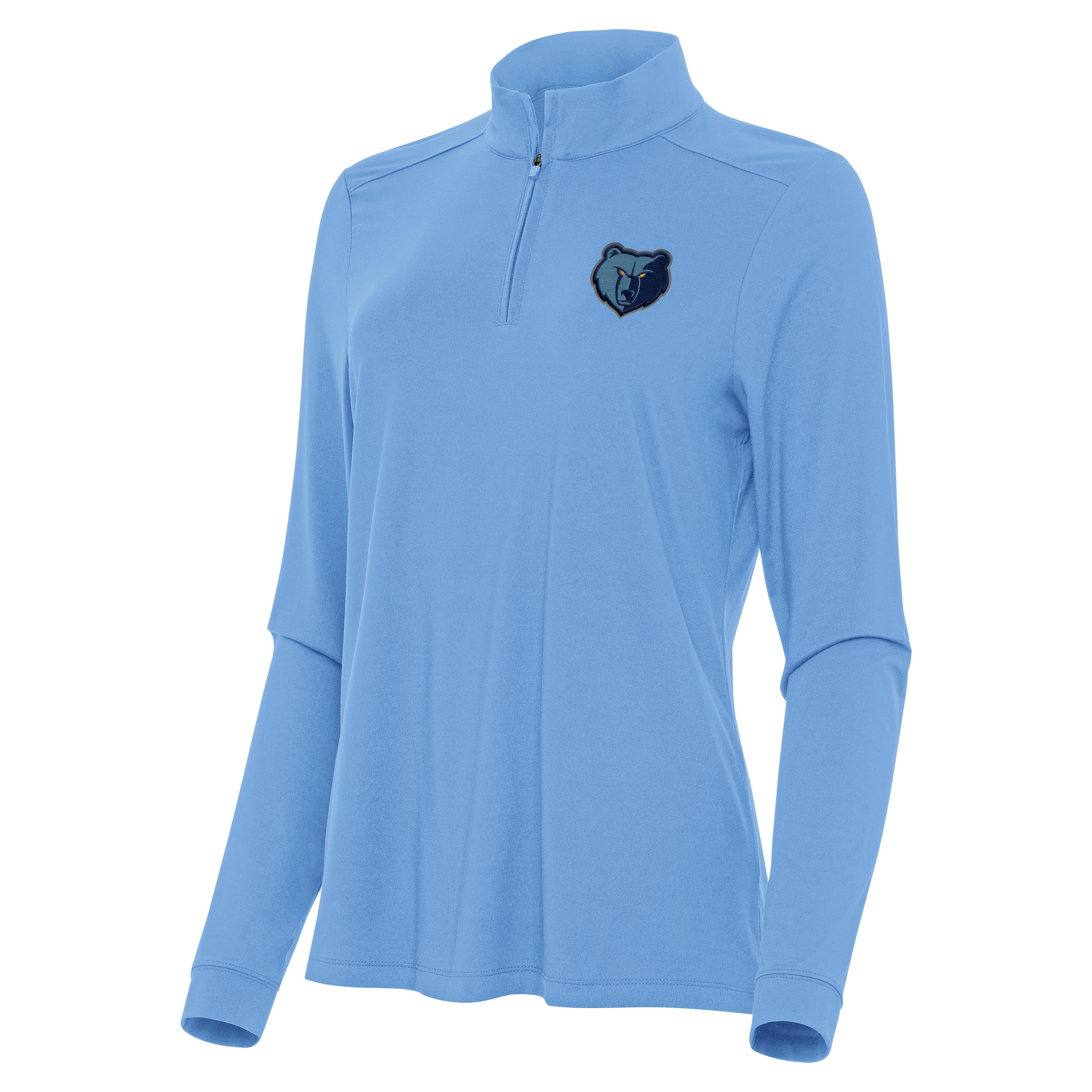 Memphis Grizzlies Womens Intent Quarter Zip Pullover - Image 3