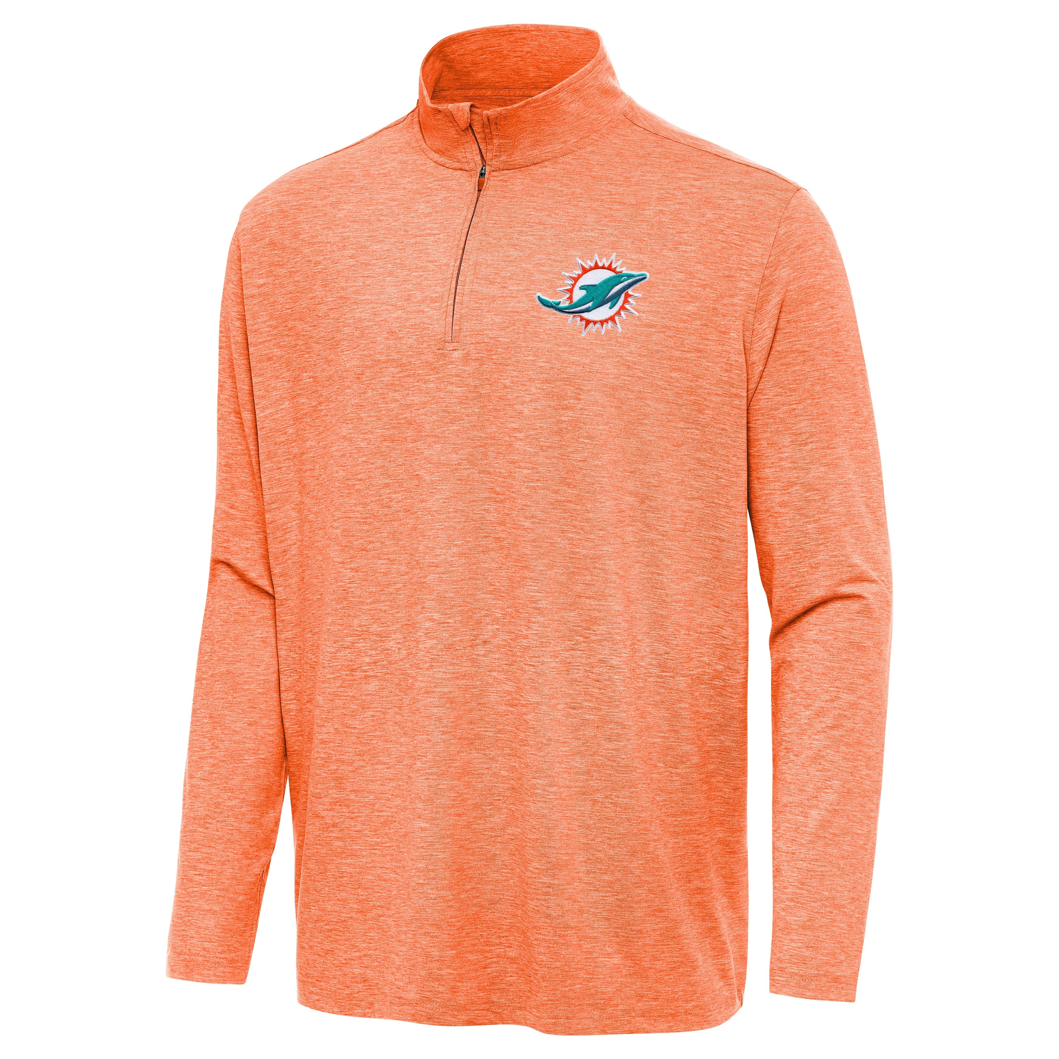 Miami Dolphins Hunk Quarter Zip Pullover