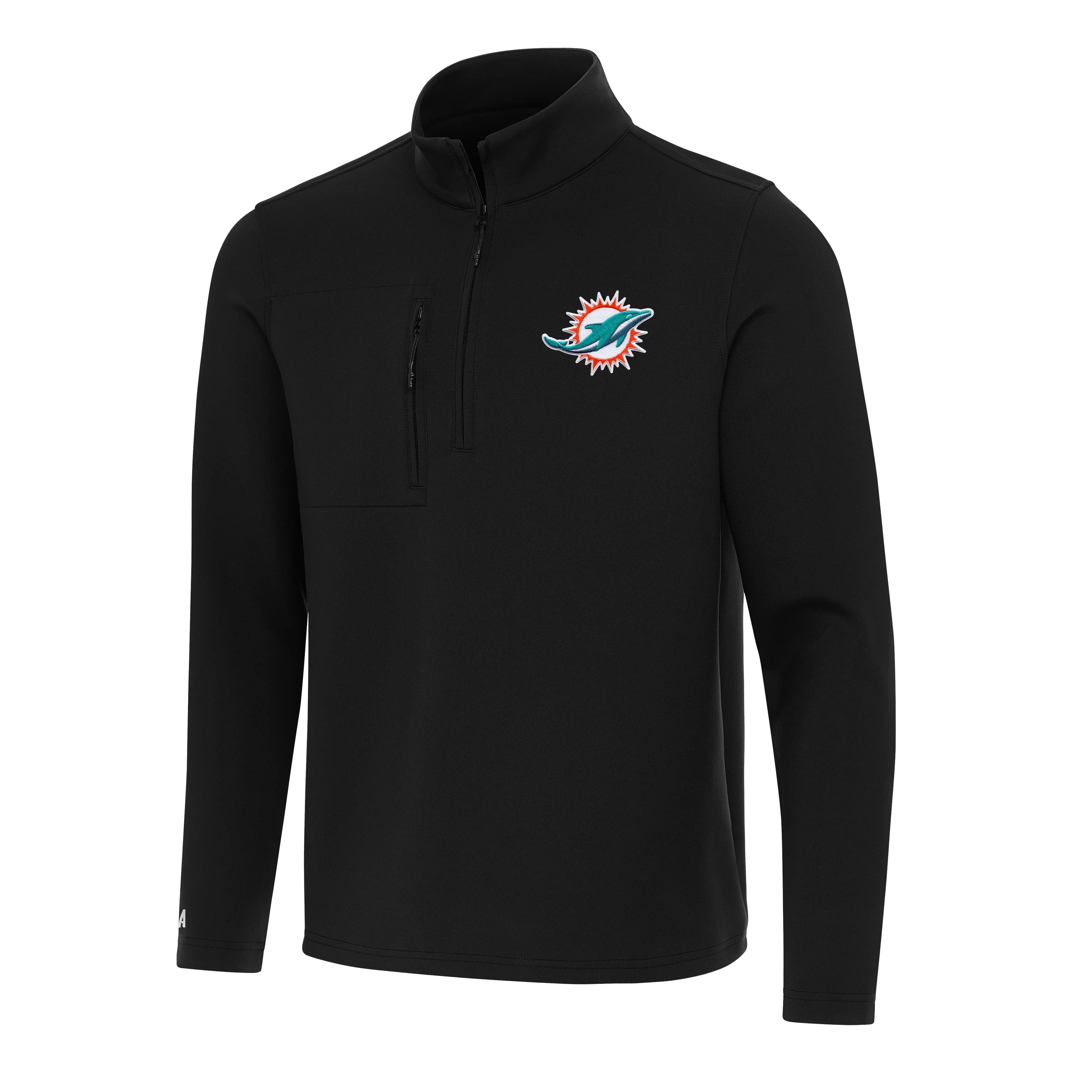 Miami Dolphins Insider Quarter Zip Pullover
