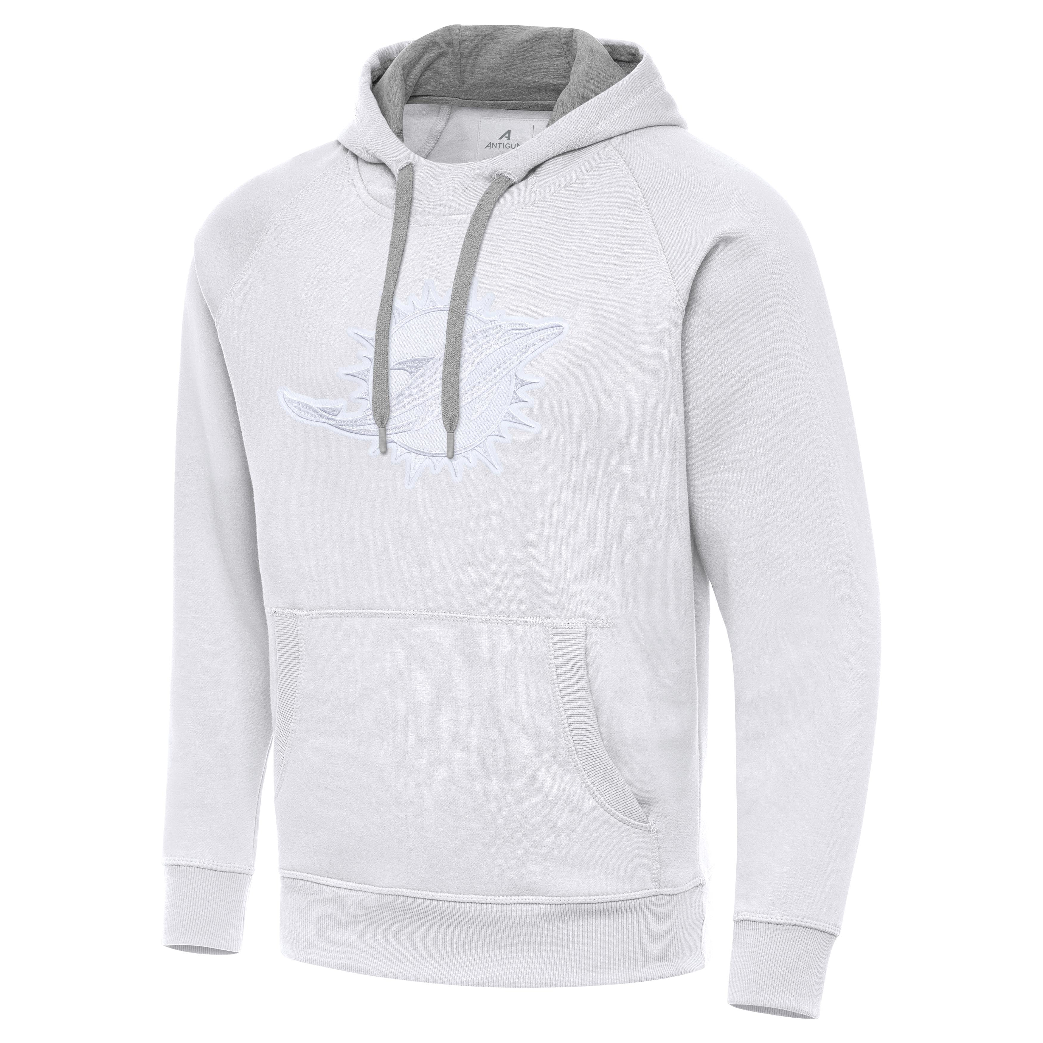 Miami Dolphins Victory Full Front Logo Pullover Hood