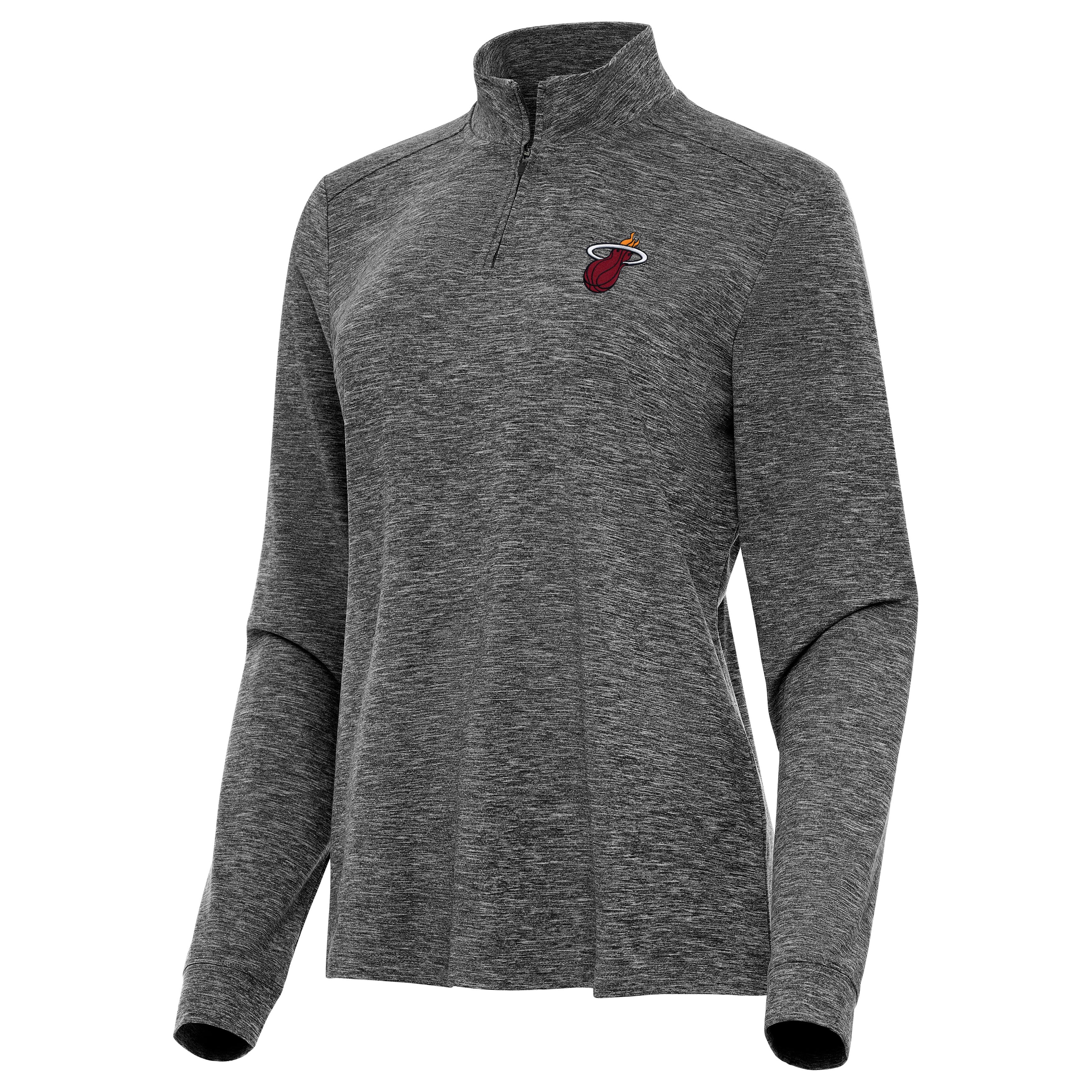 Miami Heat Womens Mentor Quarter Zip Pullover