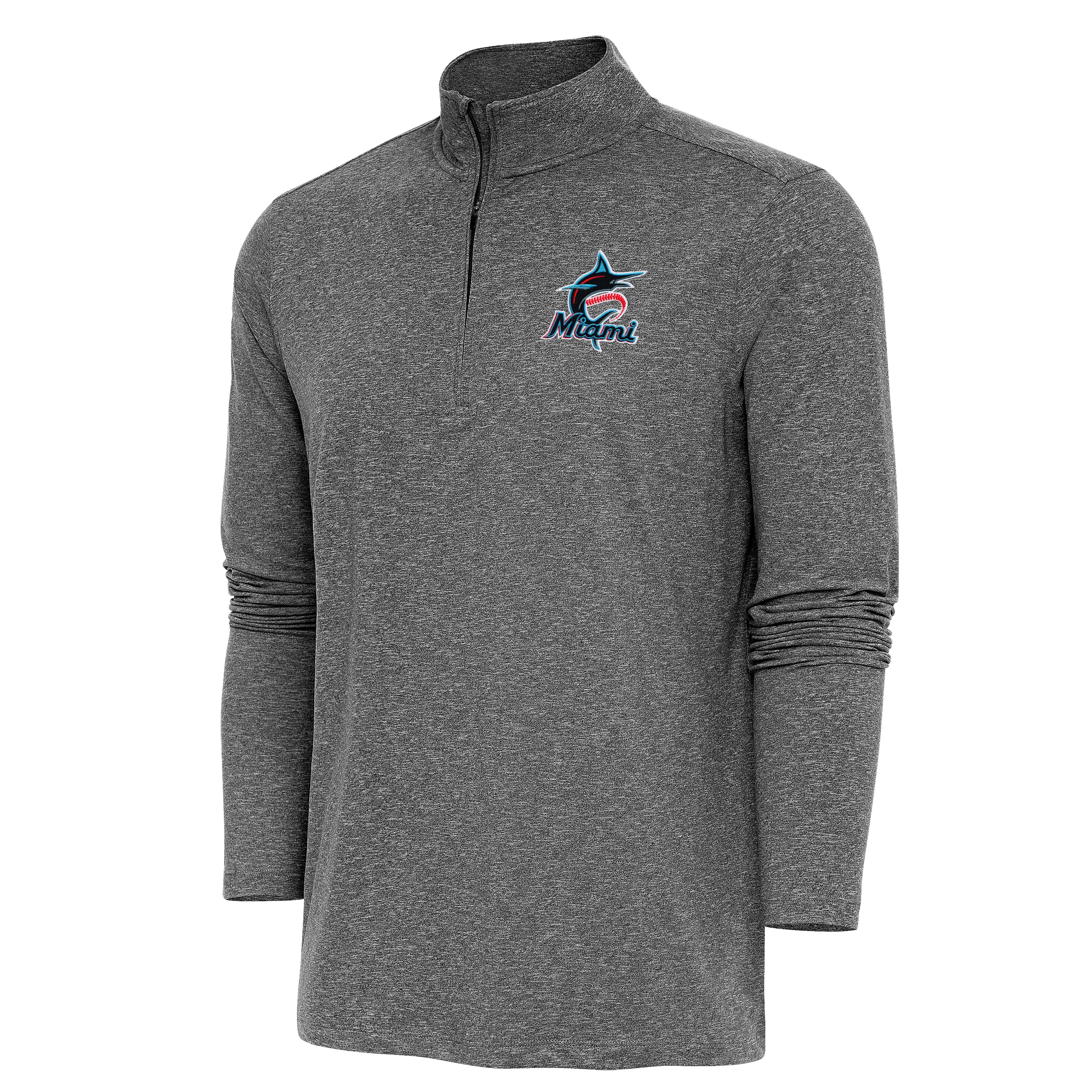 Miami Marlins Hunk Quarter Zip Mock
