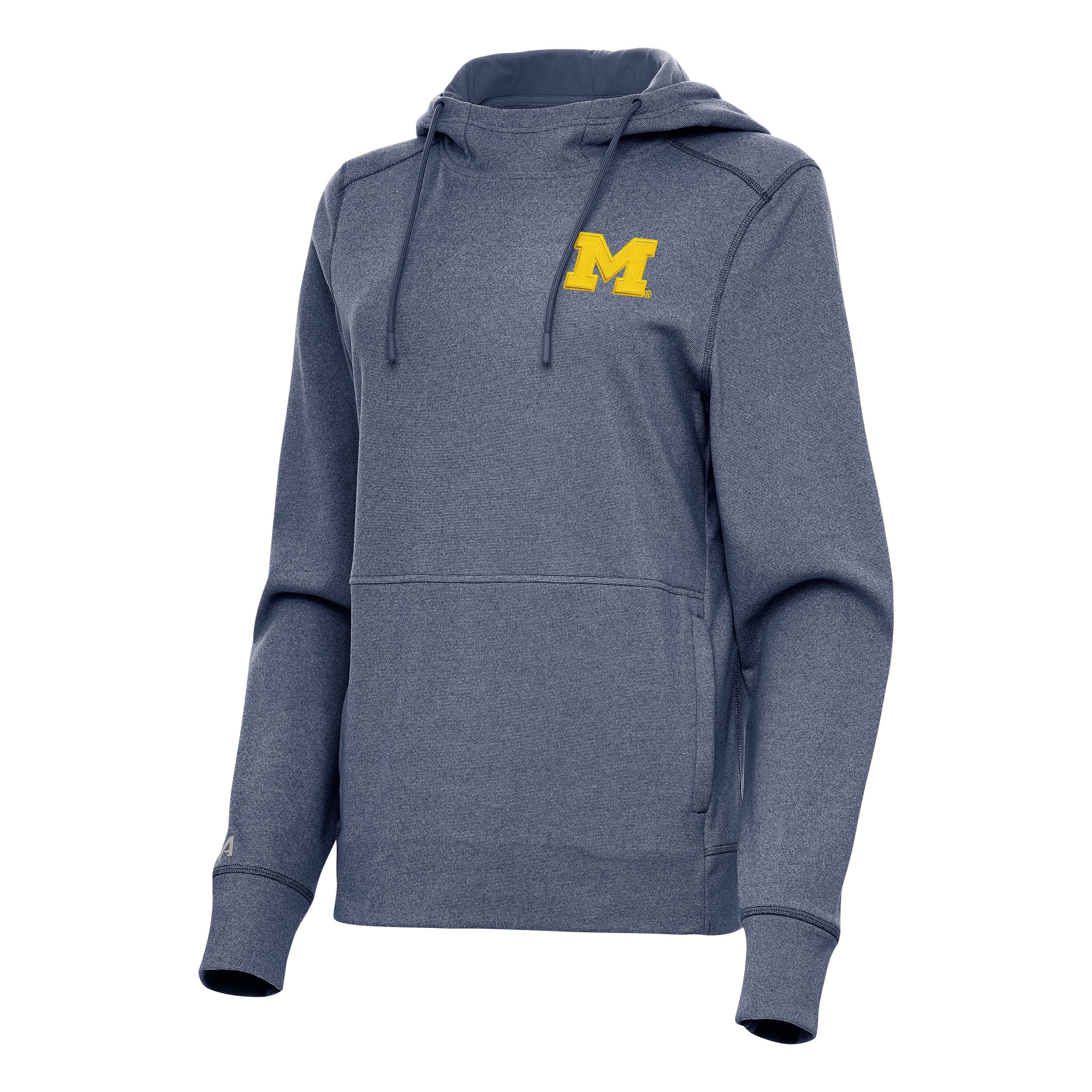 Michigan Wolverines Womens Justice Pullover Hood