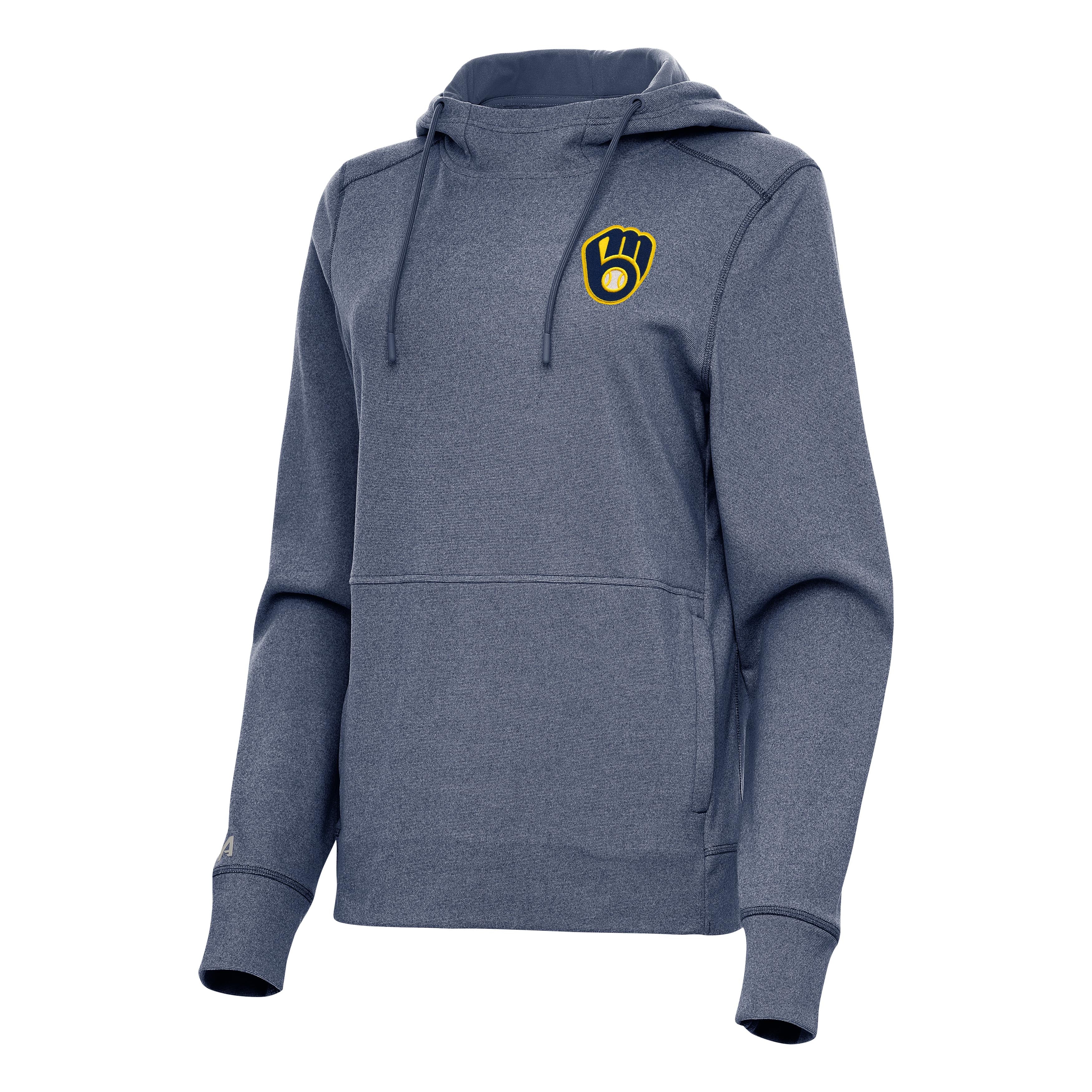 Milwaukee Brewers Womens Justice Pullover Hood