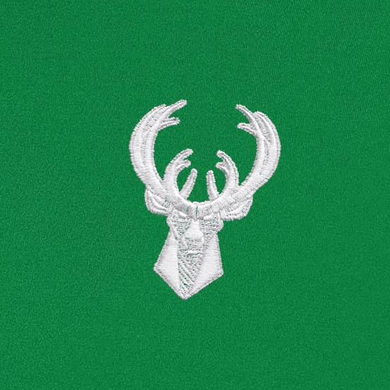 Milwaukee Bucks Era St Patricks Day White Logo Polo - Image 2